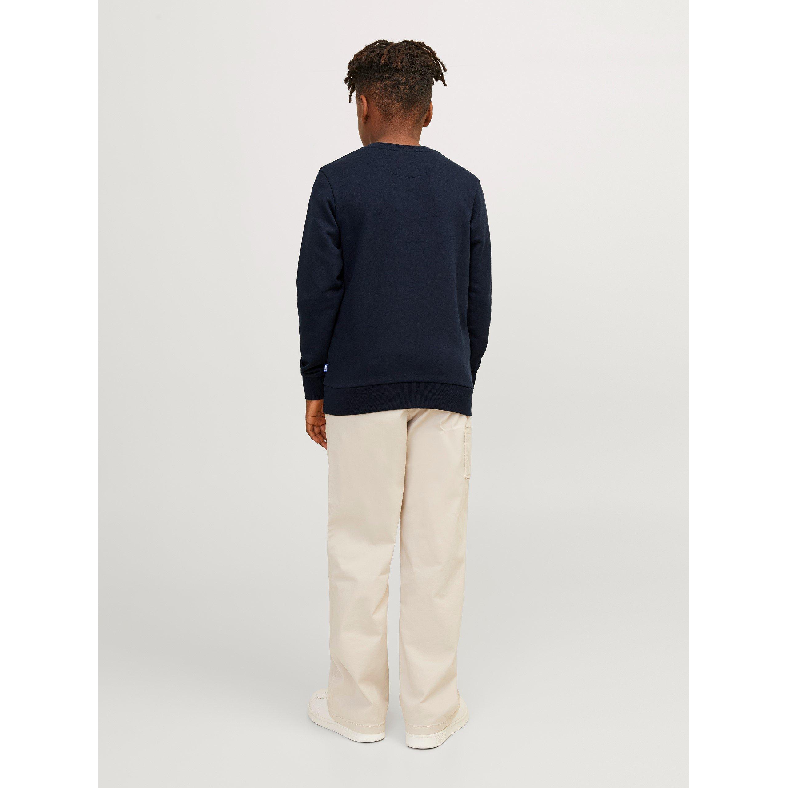 Navy Blazer - Jack and Jones - Kids' Bradley Crew Sweatshirt - 4
