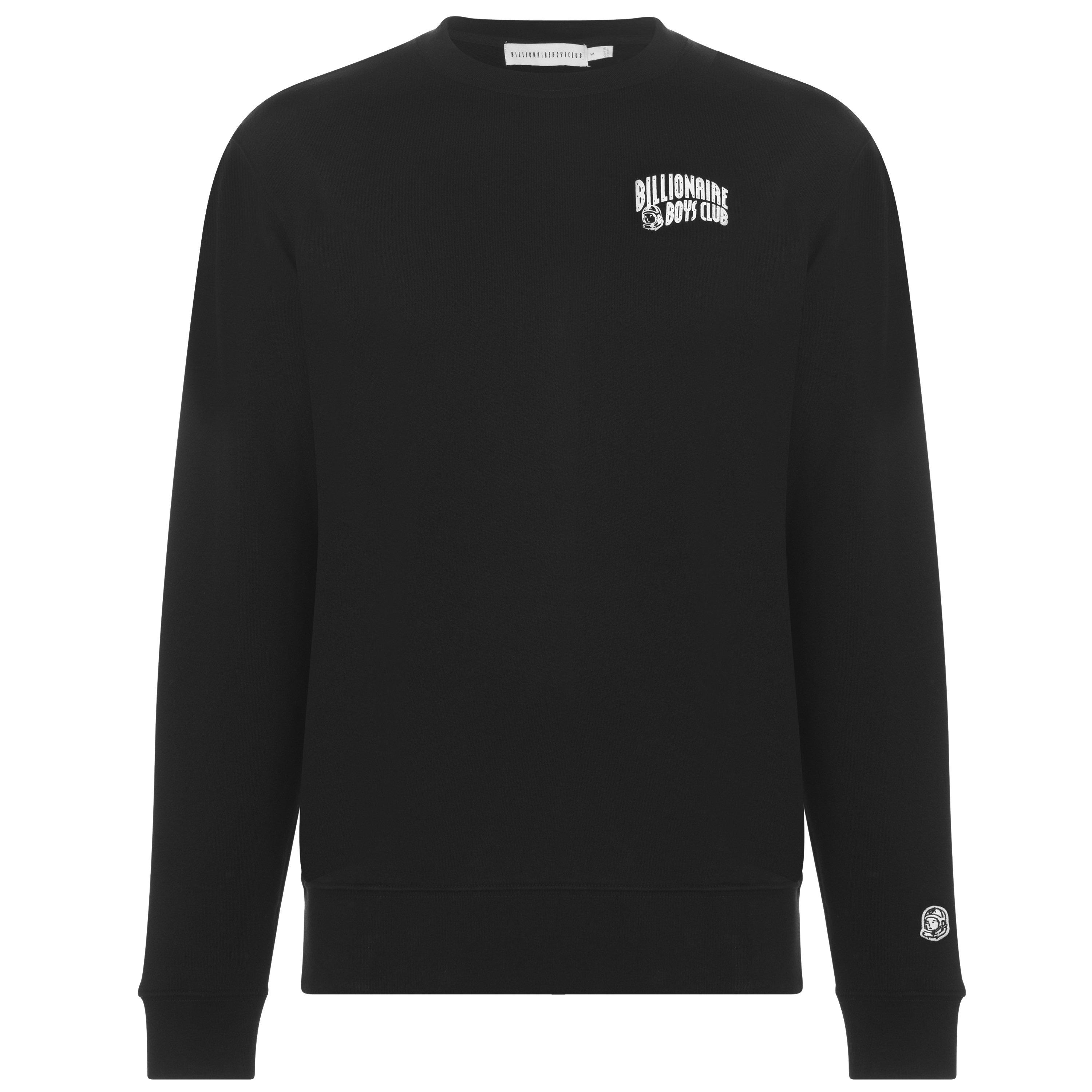 Billionaire Boys Club  Small Arch Logo Sweatshirt - Black - Small
