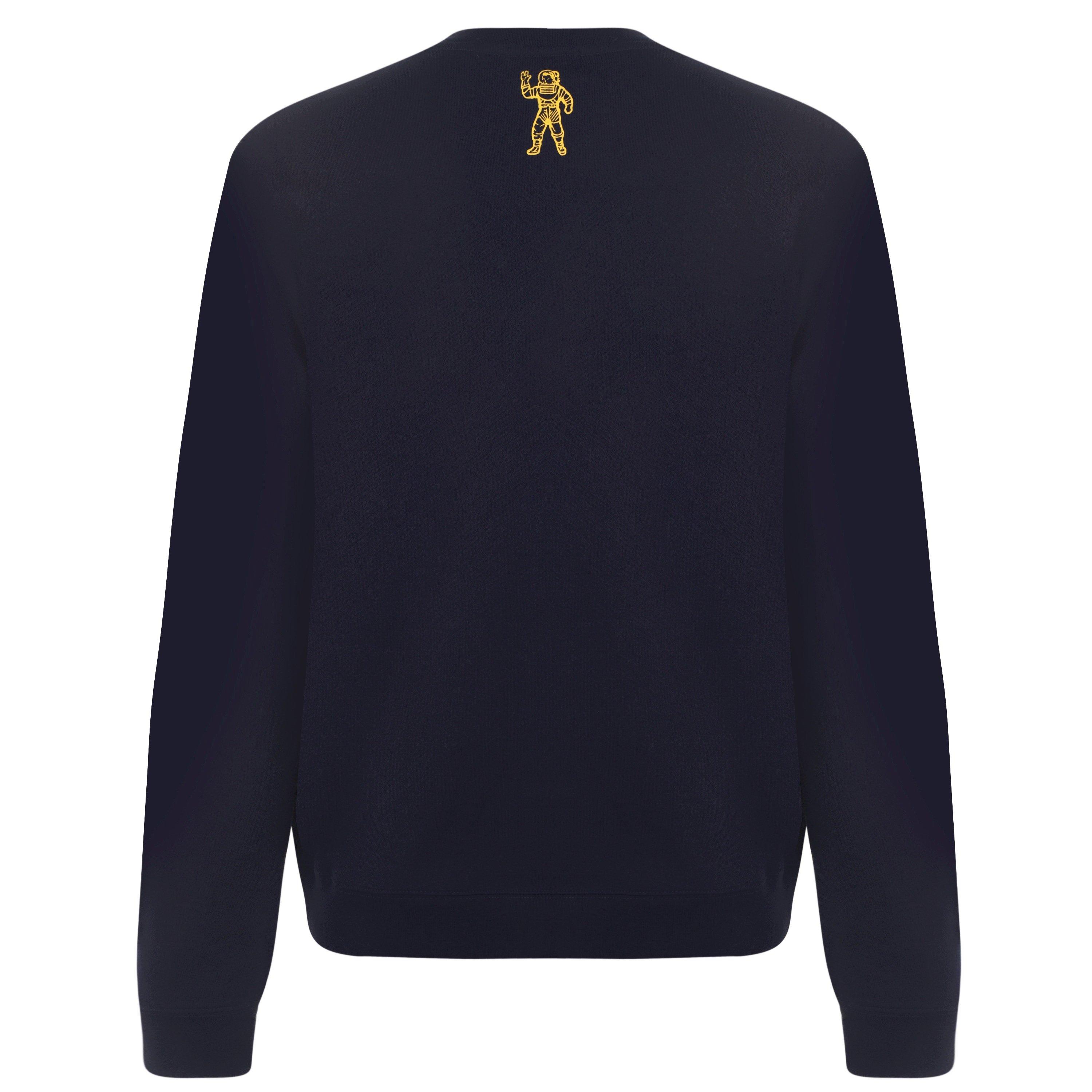 Navy/Yellow - Billionaire Boys Club - Small Arch Logo Sweatshirt - 2