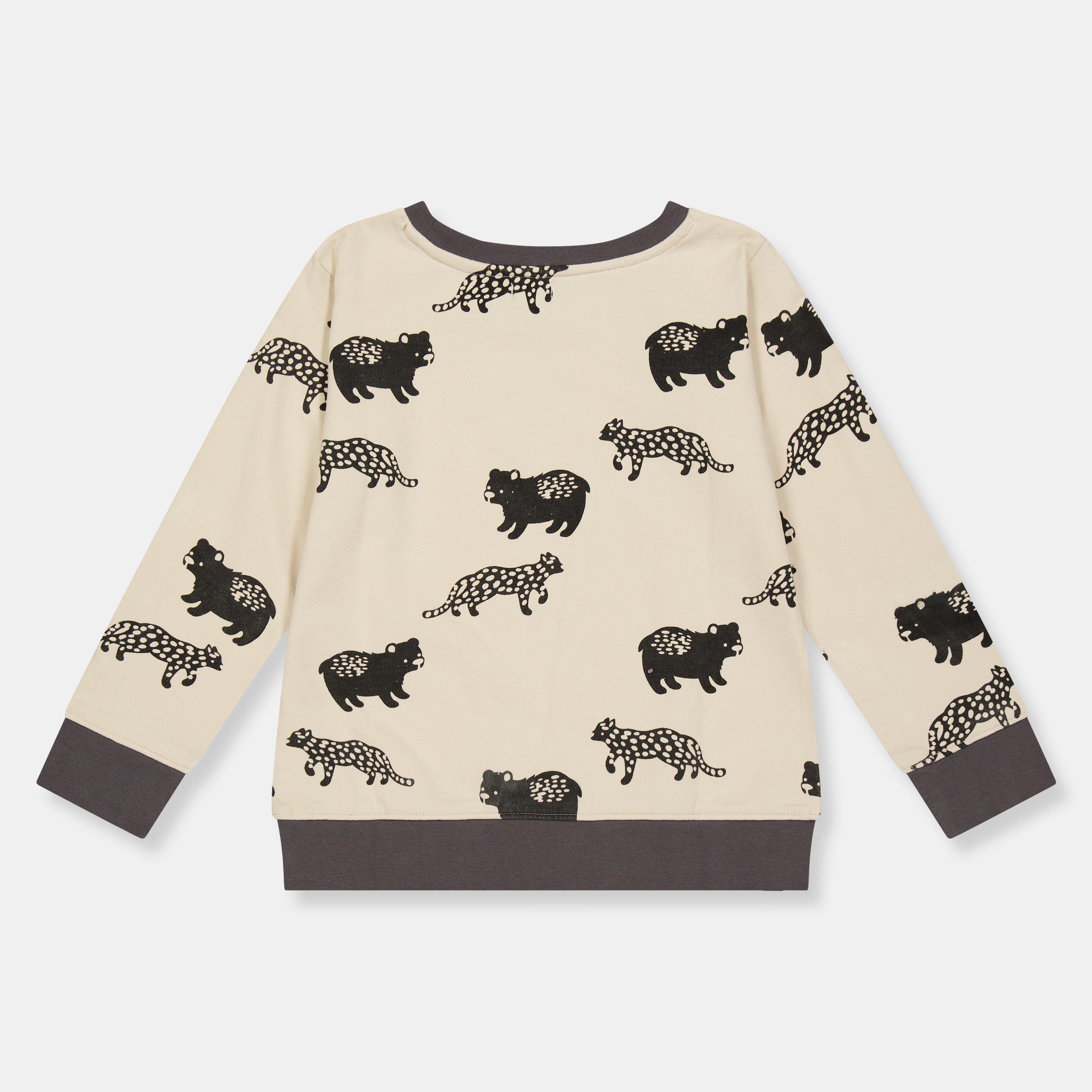 Multi - Lilly and Sid - Leopard Sweatshirt - 2