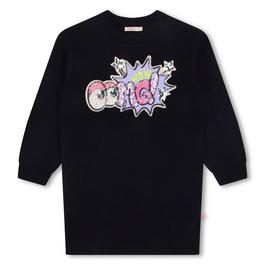 Billieblush Logo Crew Sweater Juniors