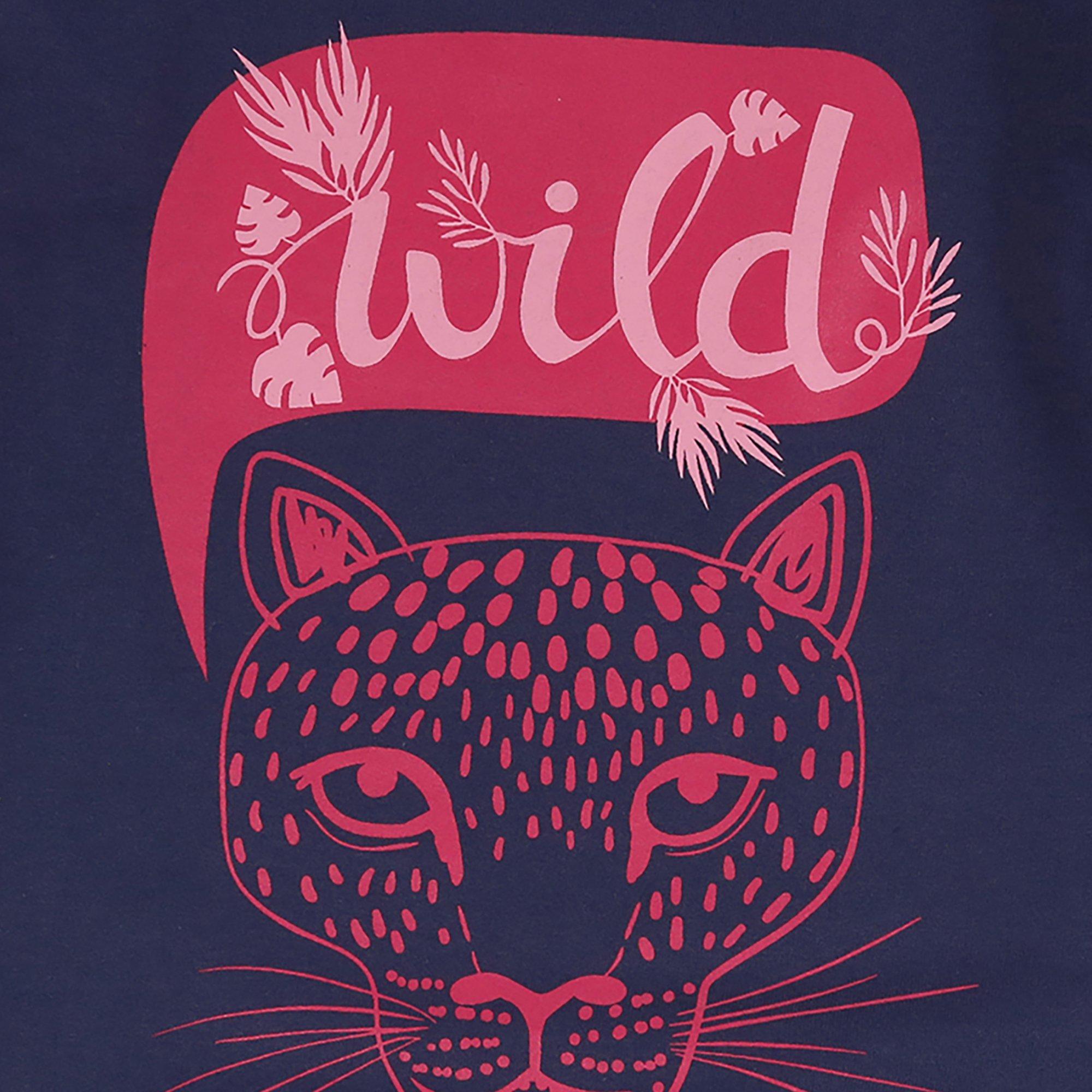 Navy - Lilly and Sid - Wild Thing Crew Sweatshirt - 4