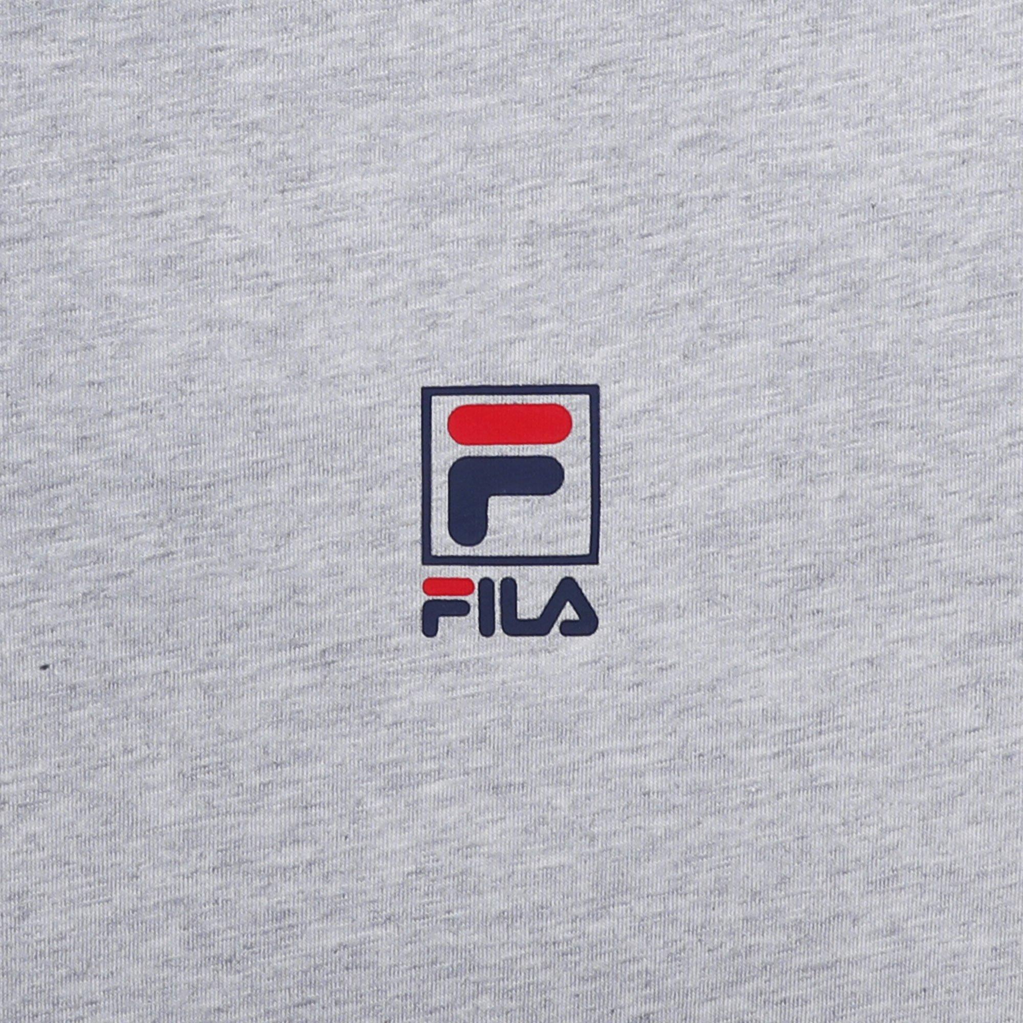 DarkSlubMelange - Fila - Chest Small Logo T-Shirt Adults - 3