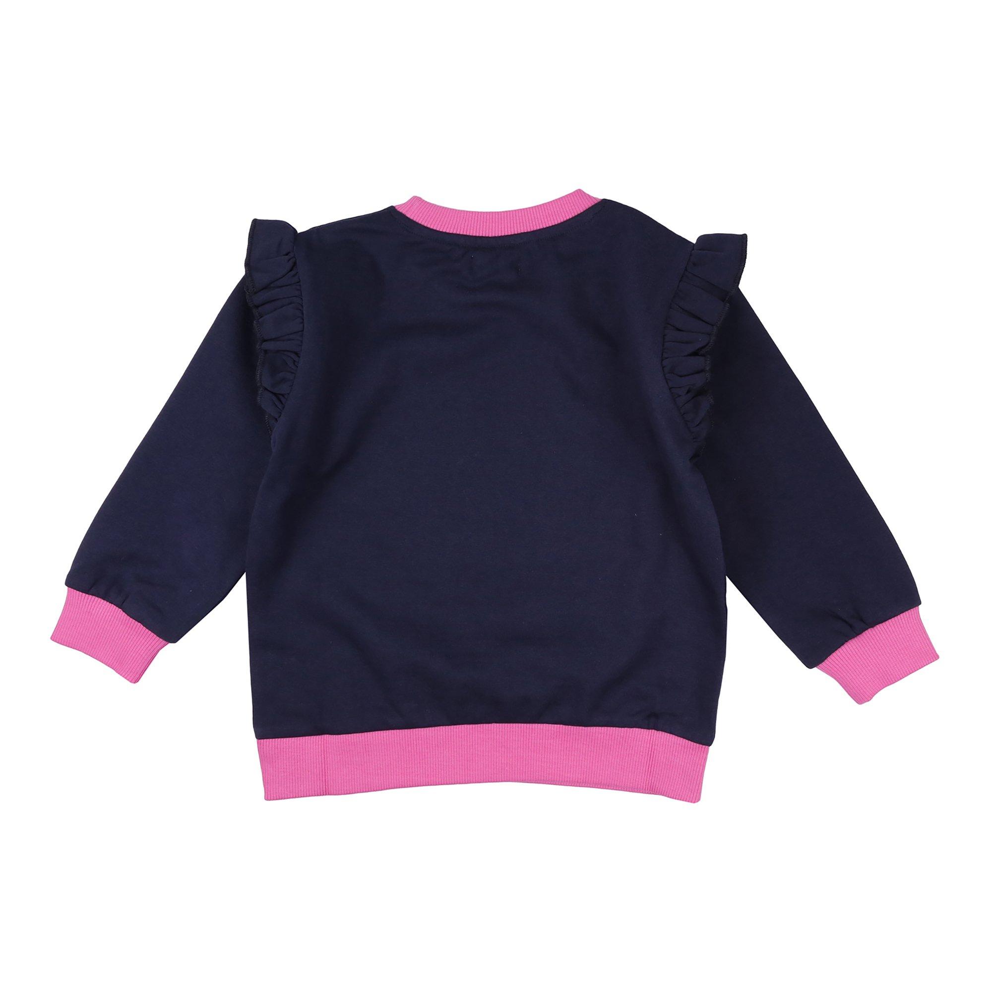 Navy - Lilly and Sid - Crew Sweatshirt - 2