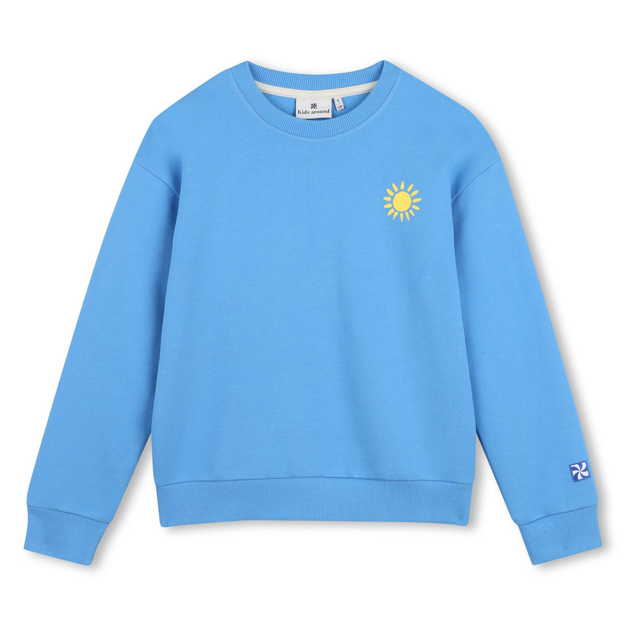Kids Around Boys Crew Sweatshirt - Blue - 8Y