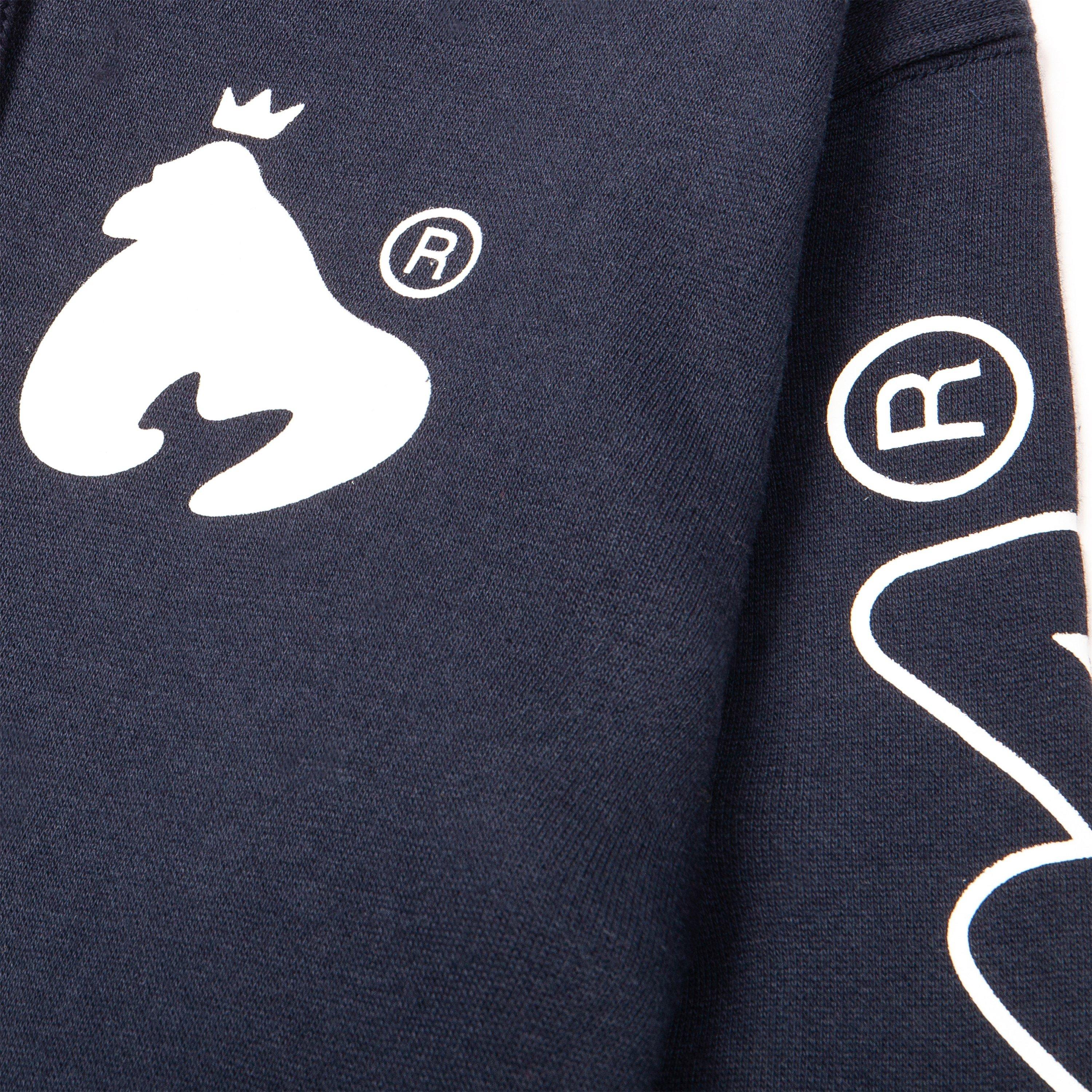 Navy - Money - Ape Sleeve Crew Jnr - 3