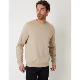 Threadbare TB Fleece Crew Sweatshirt Mens