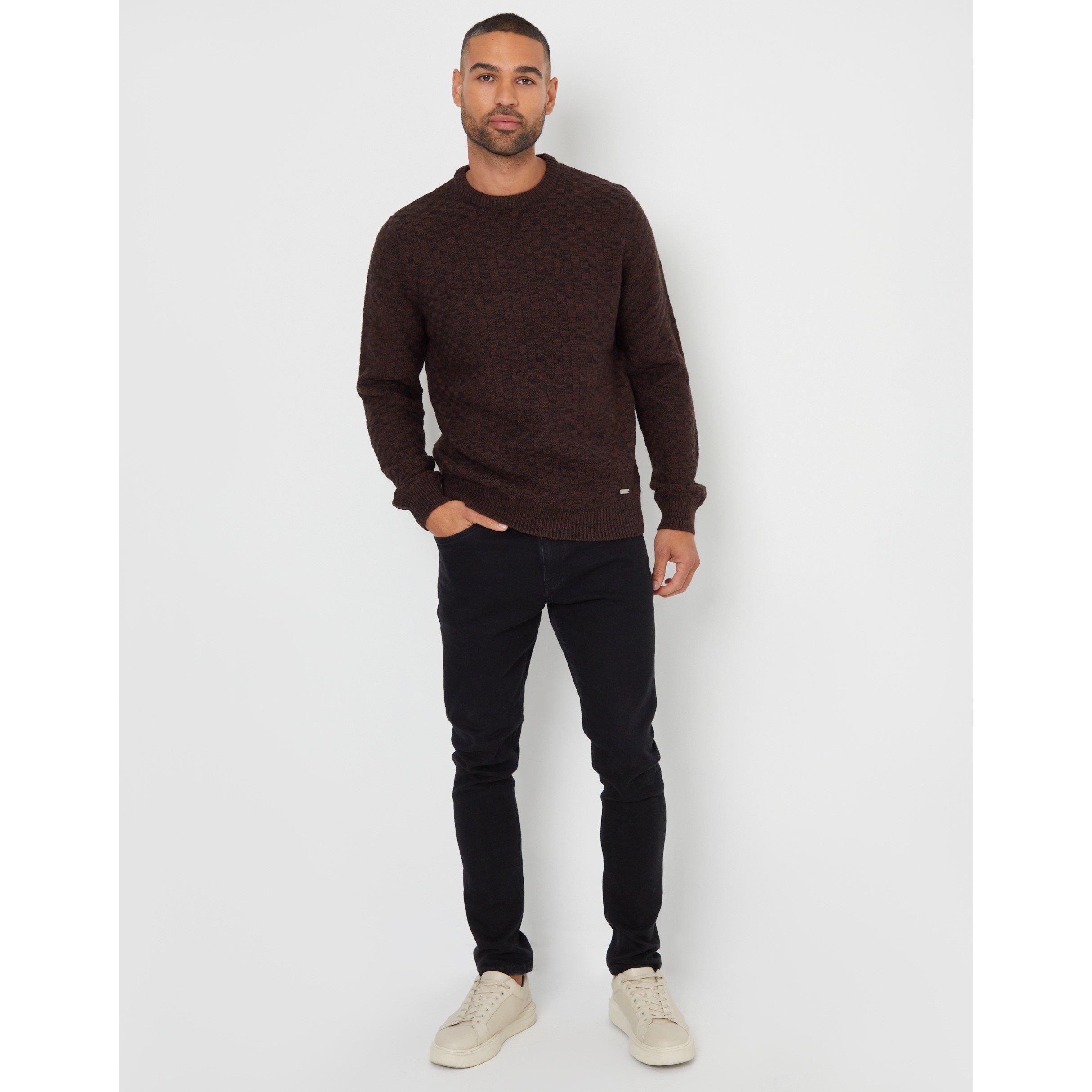 Black/Brown - Threadbare - Oldcstle Jumper Sn62 - 2