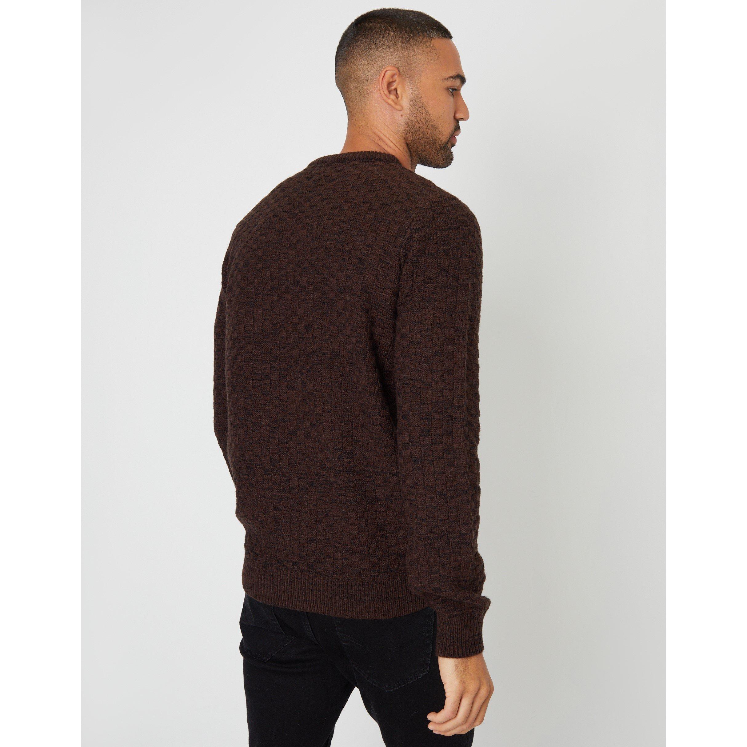 Black/Brown - Threadbare - Oldcstle Jumper Sn62 - 3