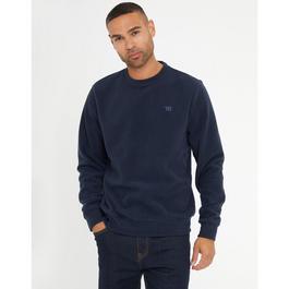 Threadbare TB Fleece Crew Sweater Mens