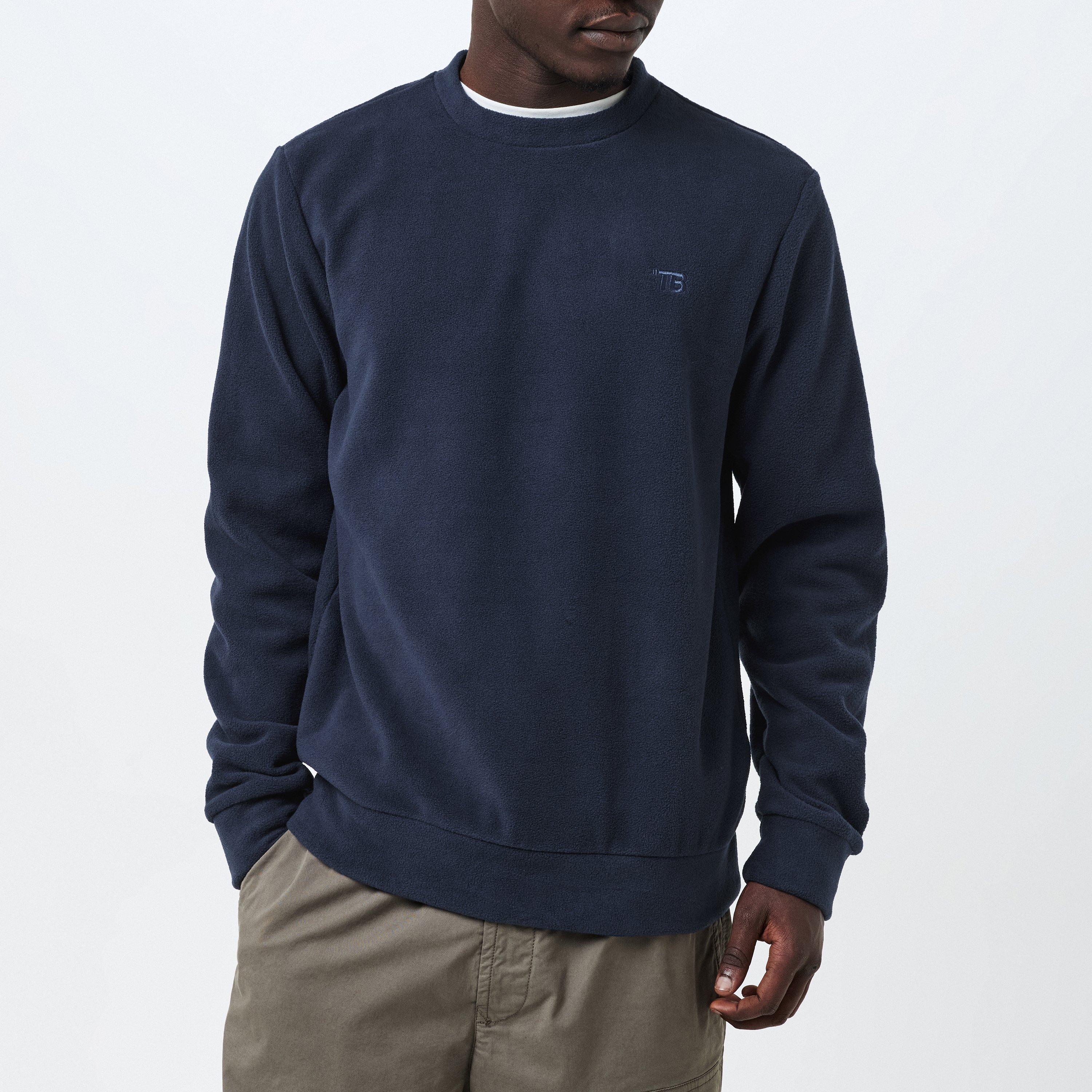 Lyle Q Zip Pulover Sn99 - Threadbare - Fleece Crew Sweatshirt - 3