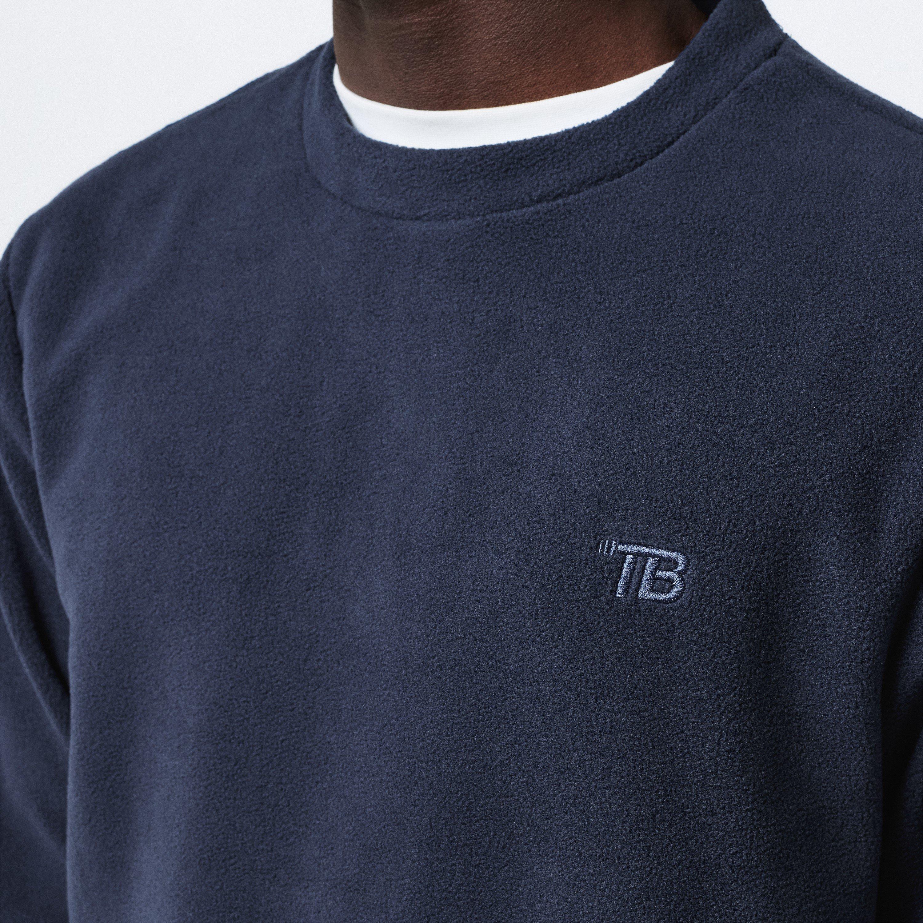 Lyle Q Zip Pulover Sn99 - Threadbare - Fleece Crew Sweatshirt - 5