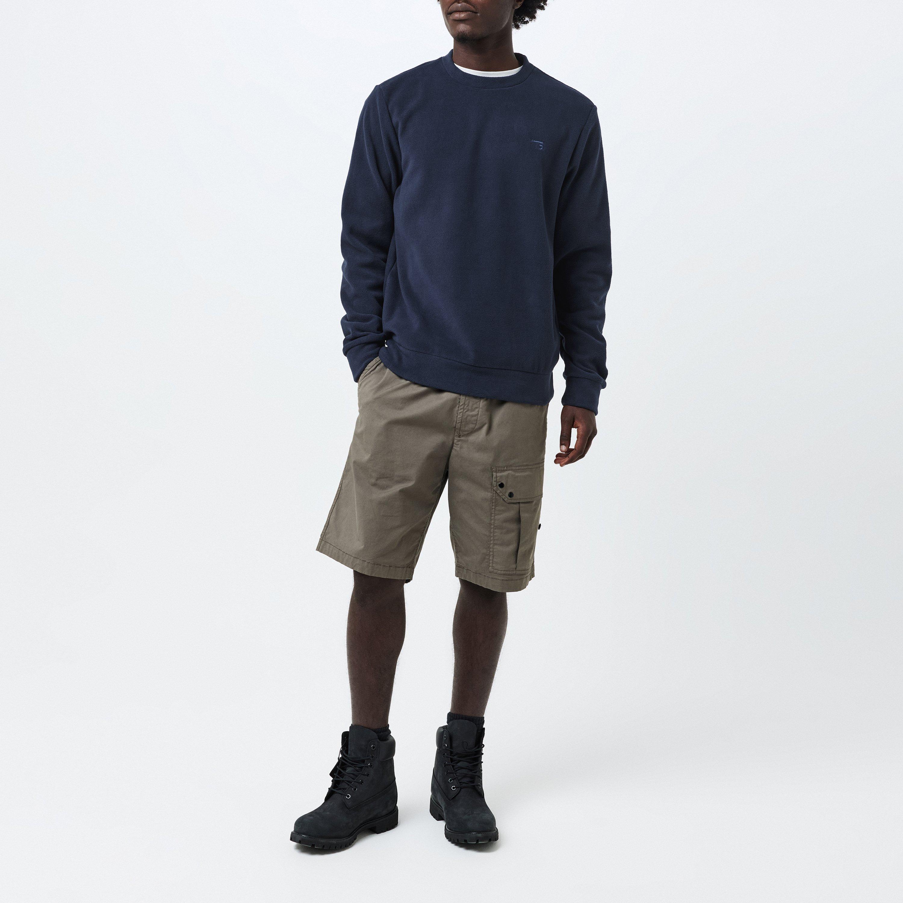 Lyle Q Zip Pulover Sn99 - Threadbare - Fleece Crew Sweatshirt - 6