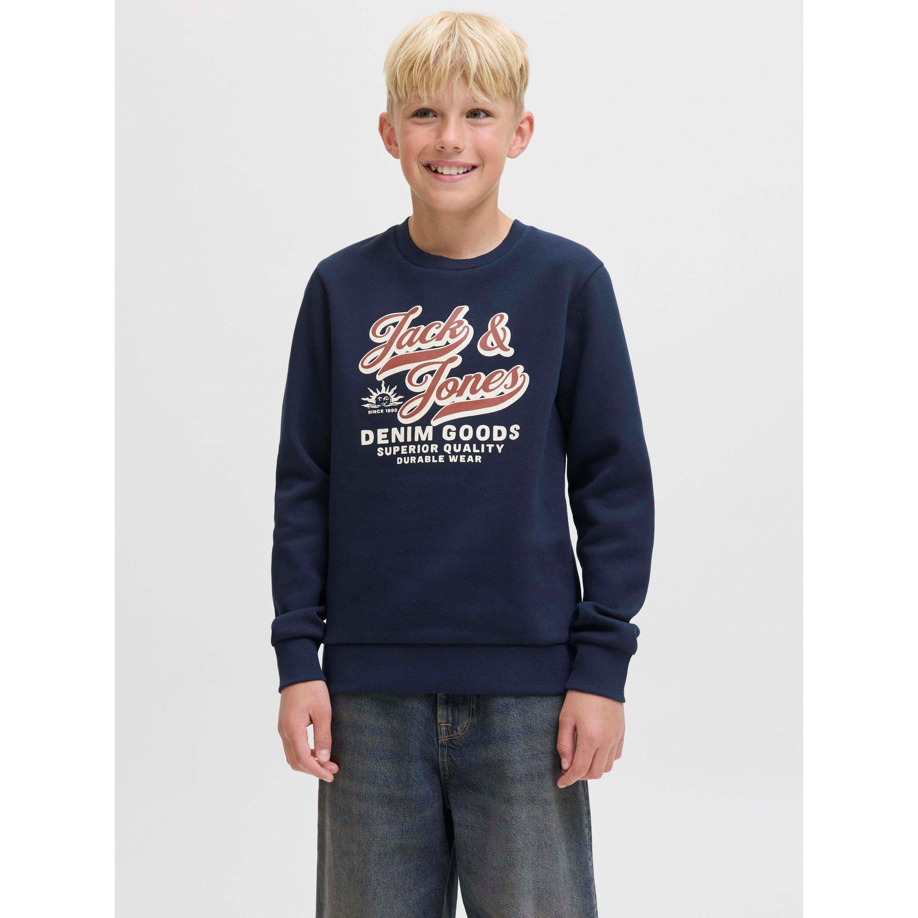 Sky Captain - Jack and Jones - Colour Logo Crew Sweat Junior Boys - 2