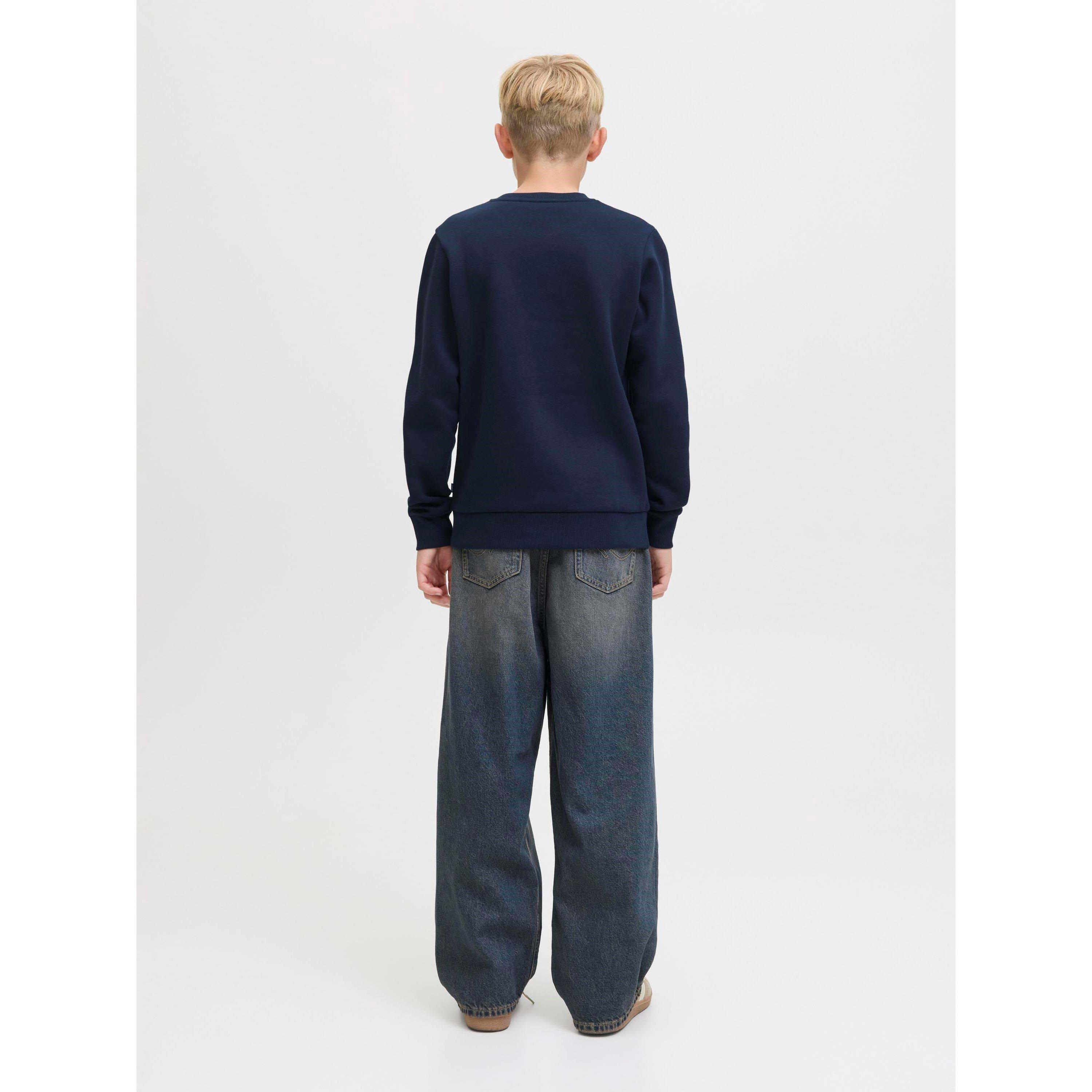 Sky Captain - Jack and Jones - Colour Logo Crew Sweat Junior Boys - 3