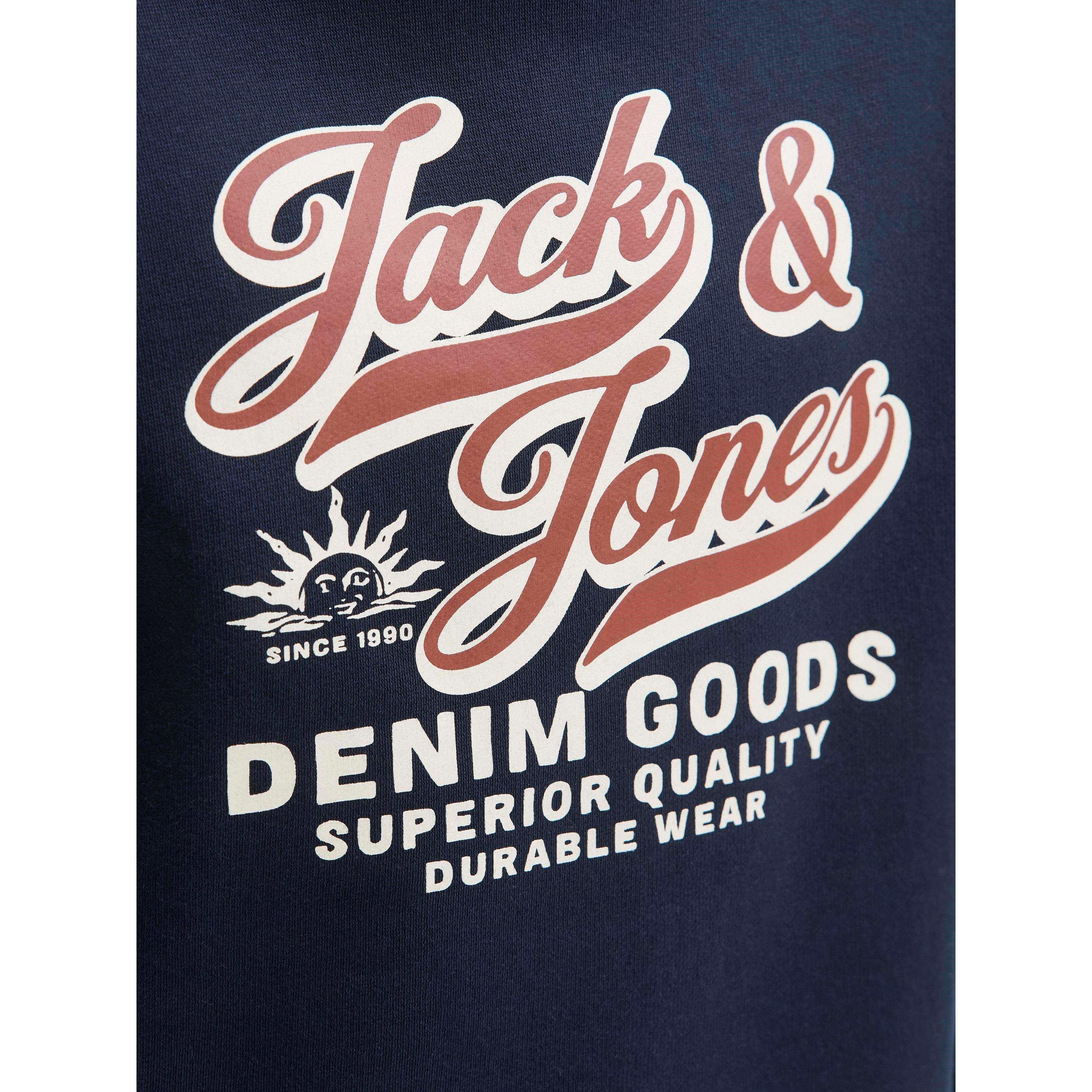 Sky Captain - Jack and Jones - Colour Logo Crew Sweat Junior Boys - 4