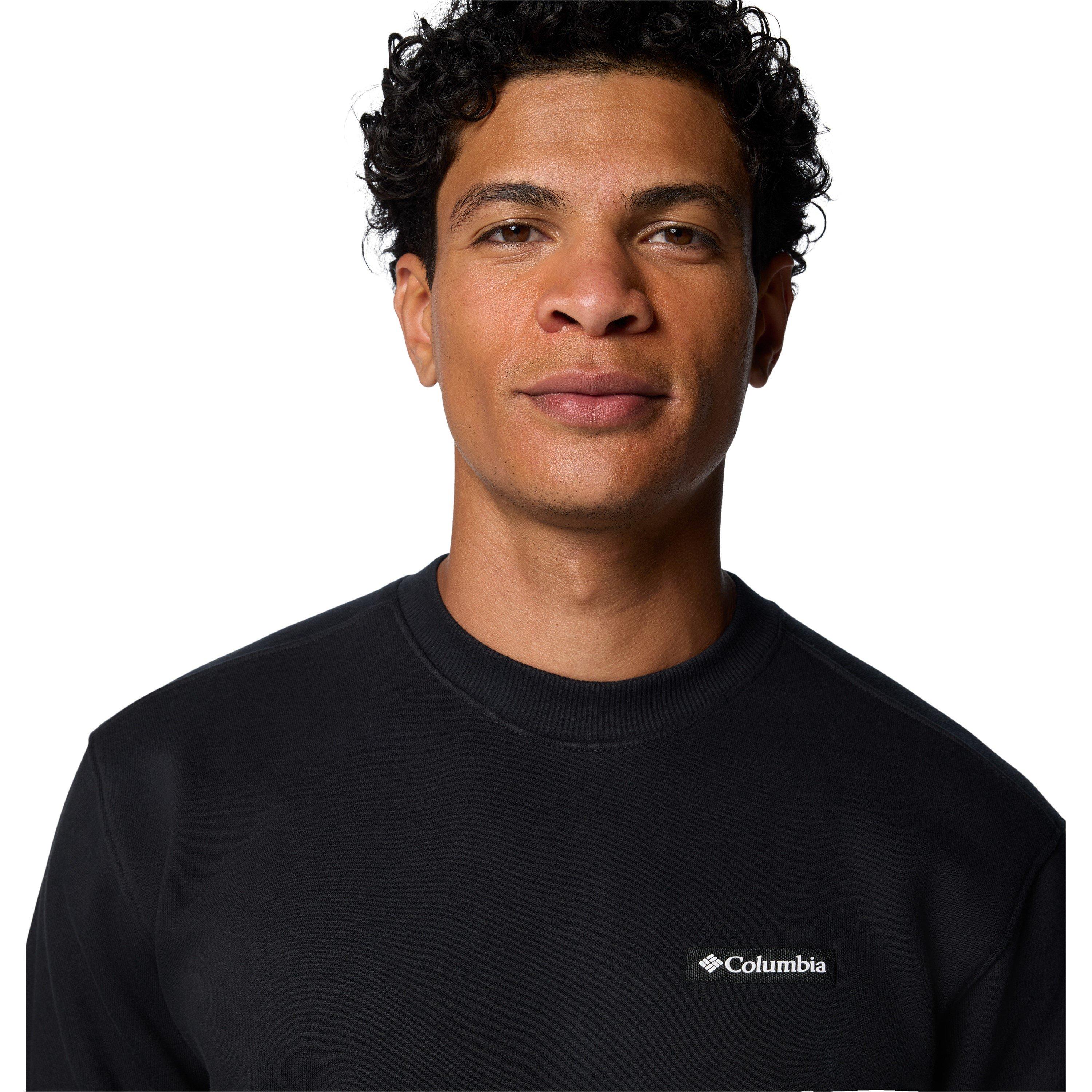 Black - Columbia - Columbia Meridian Creek Sweatshirt Mens - 5