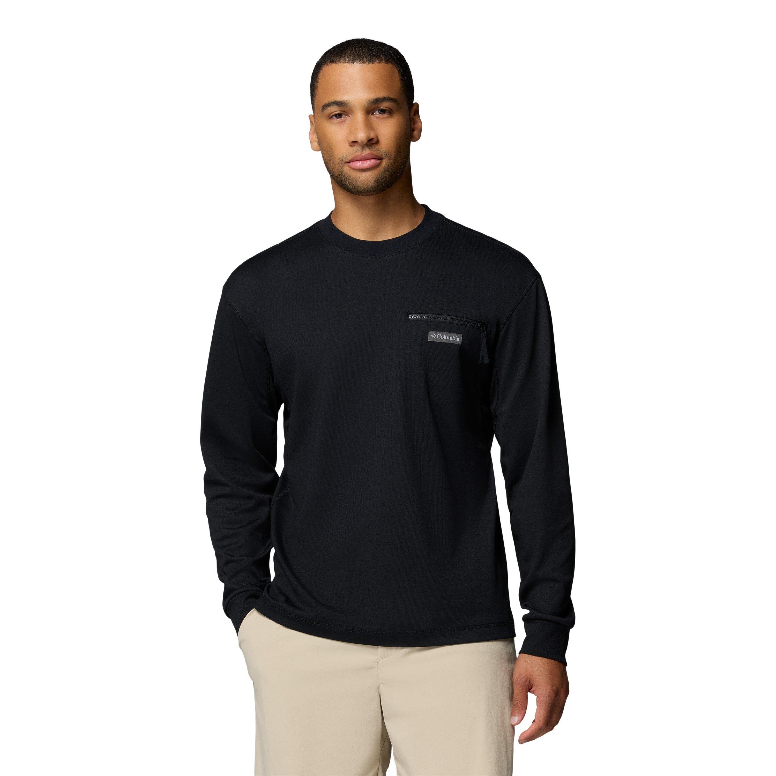 Men's Echo Passage Crew Cotton Long-Sleeve Sweatshirt