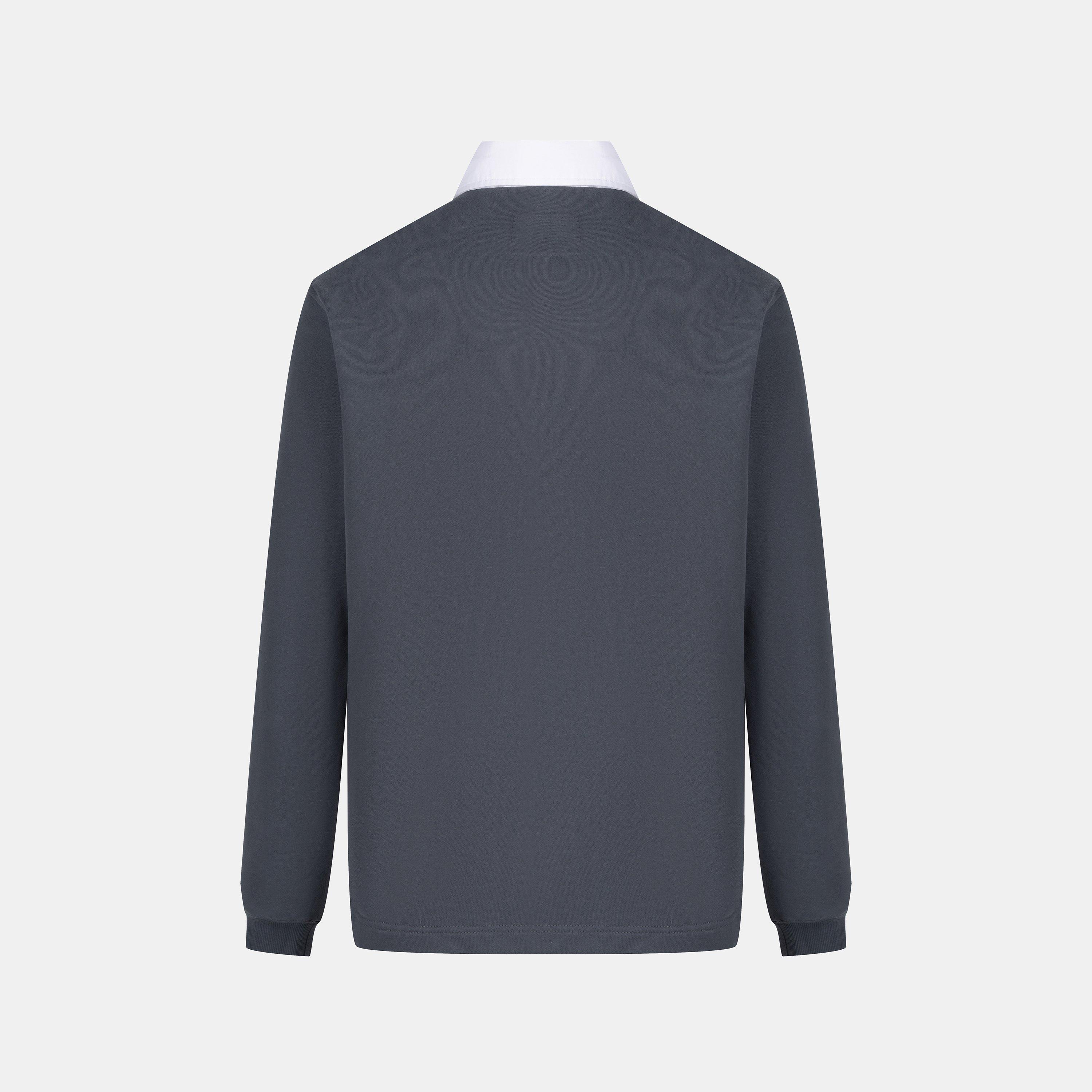 Cinzento Meia-Noite - Jack Wills - JW Rugby Shirt Sn64 - 2