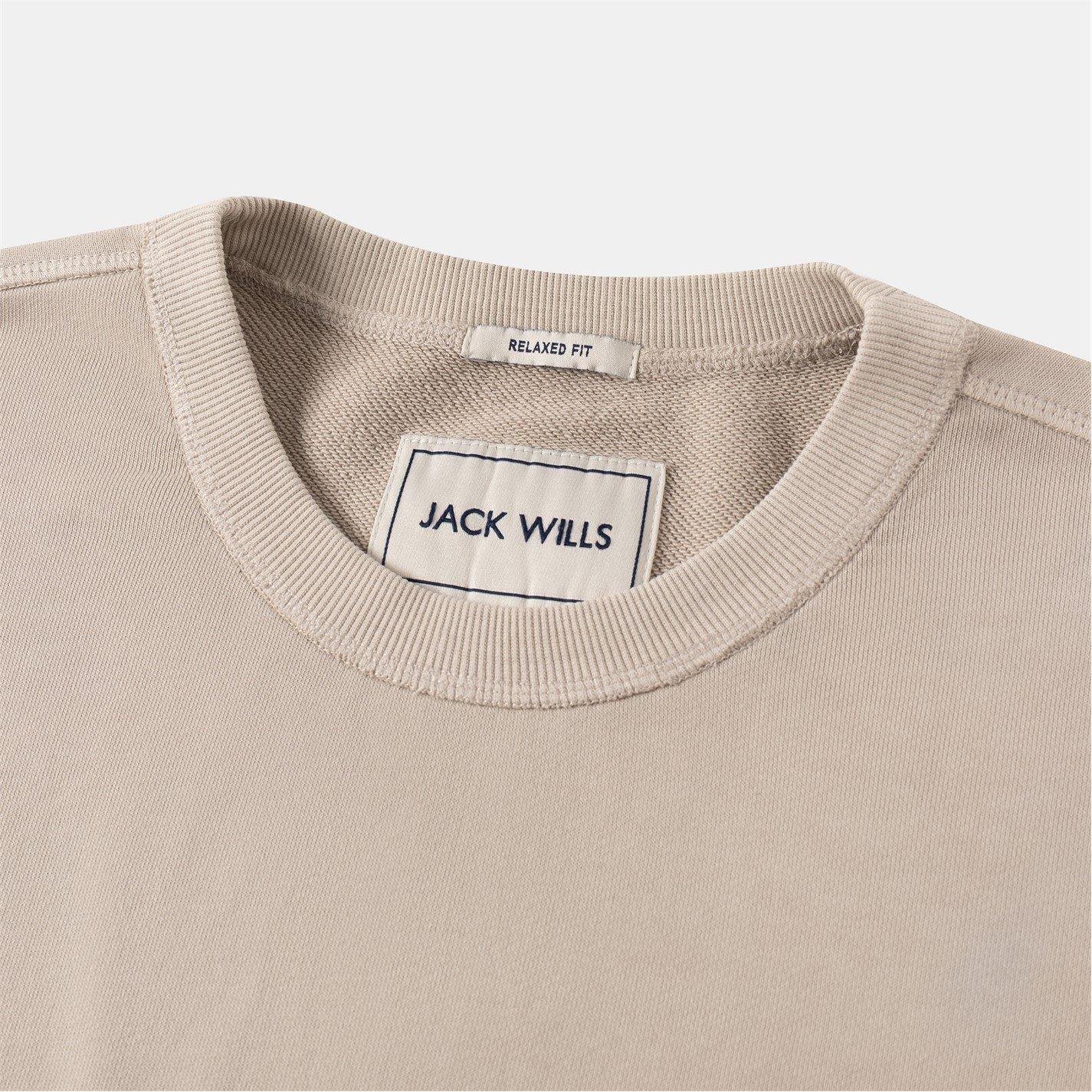Cream - Jack Wills - JW Vintage Crew Mens - 3