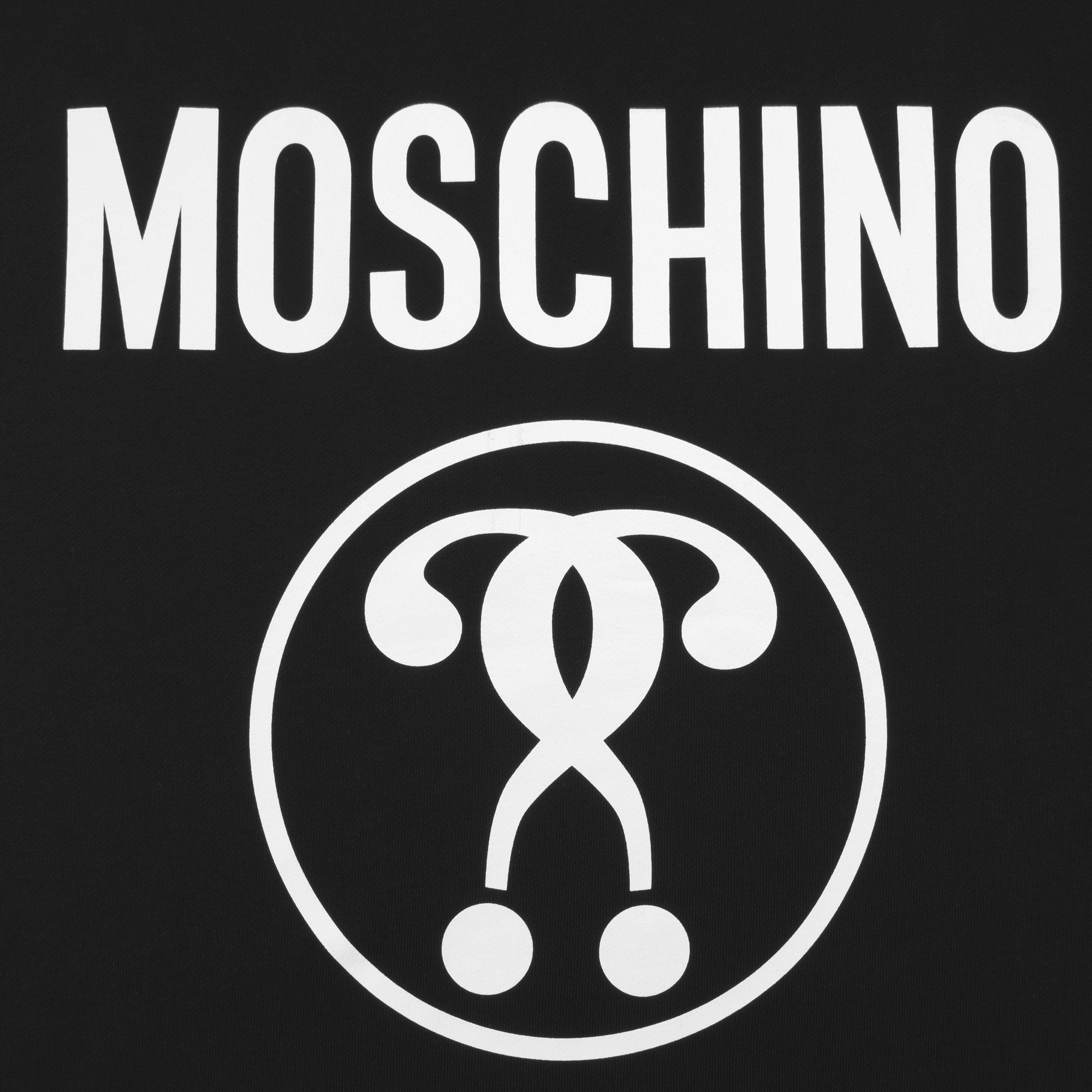 Black A1555 - Moschino - Question Mark Sweatshirt - 6