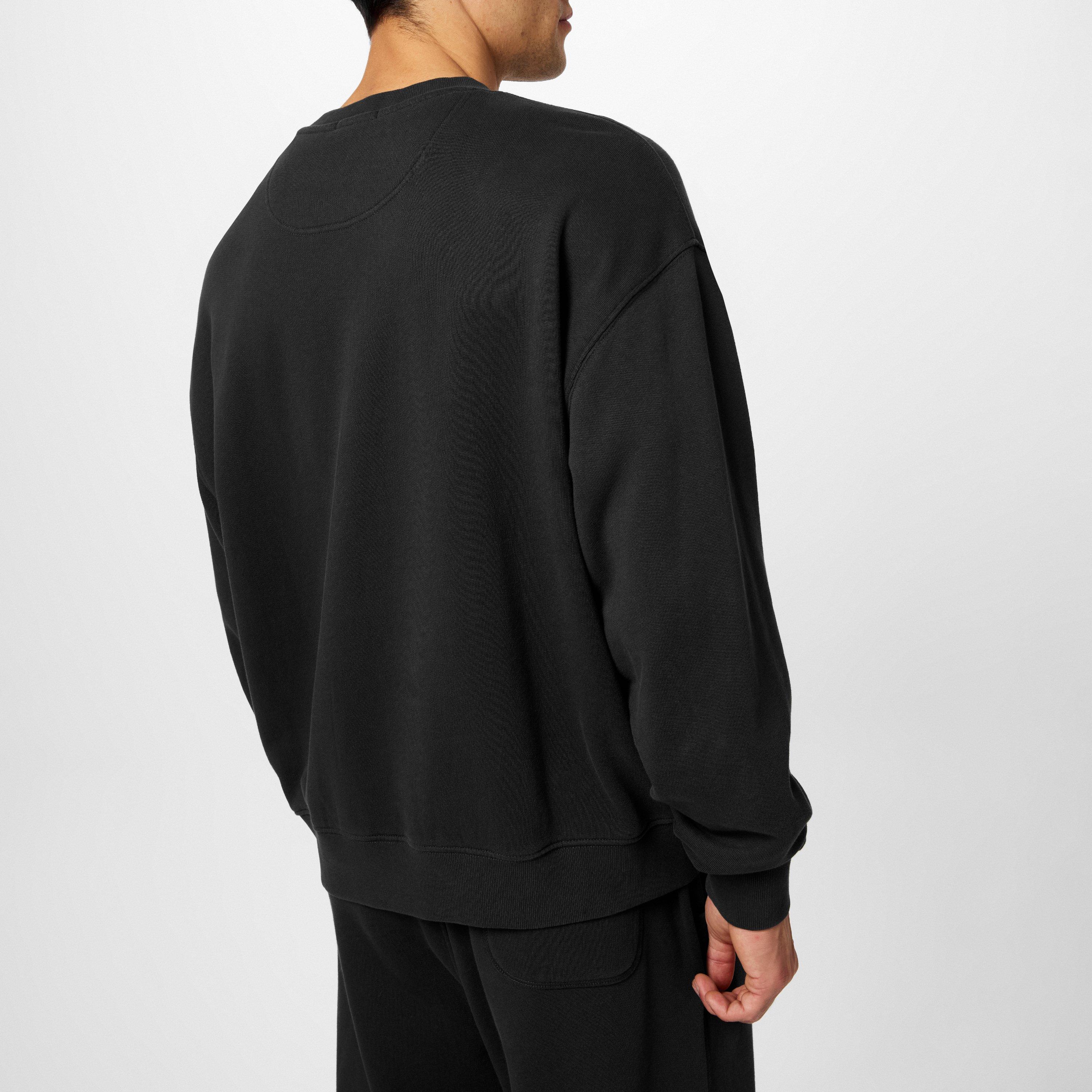 Washed Black - Jack Wills - JW Boucle Graphic Crew Sweatshirt - 4