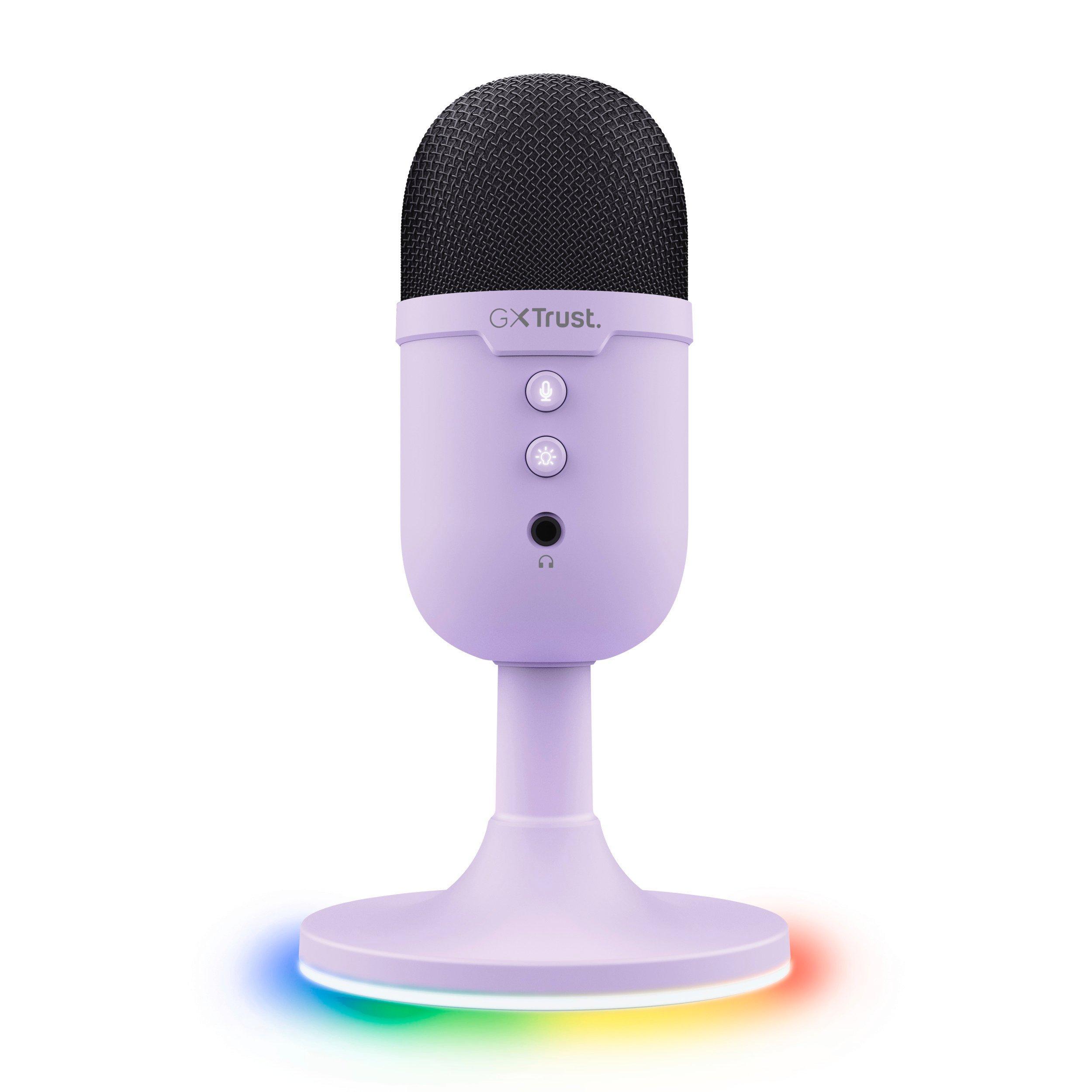 Roxo - Trust - GXT 234 Yunix Microphone - Purple - 1