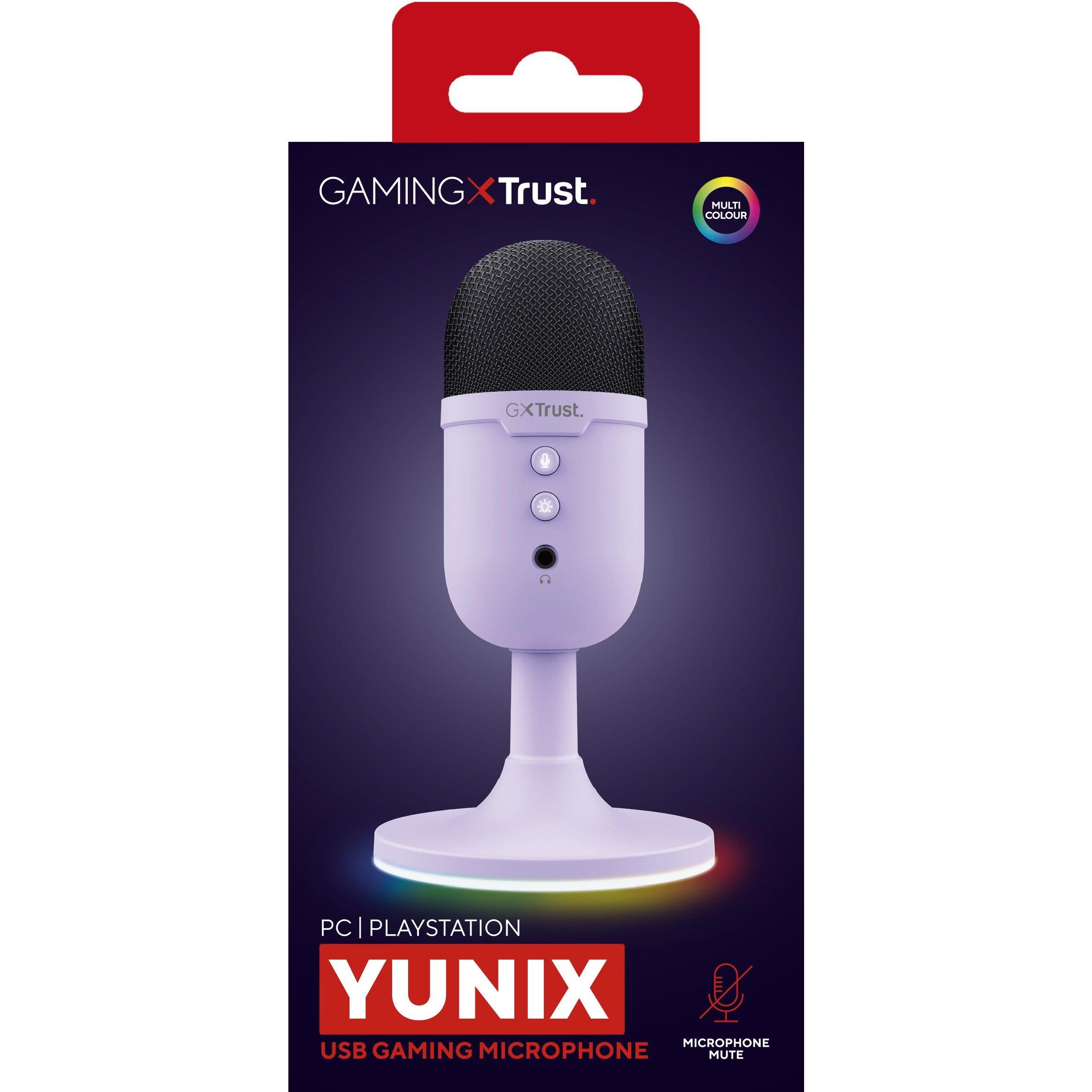 Morado - Trust - GXT 234 Yunix Microphone - Purple - 5