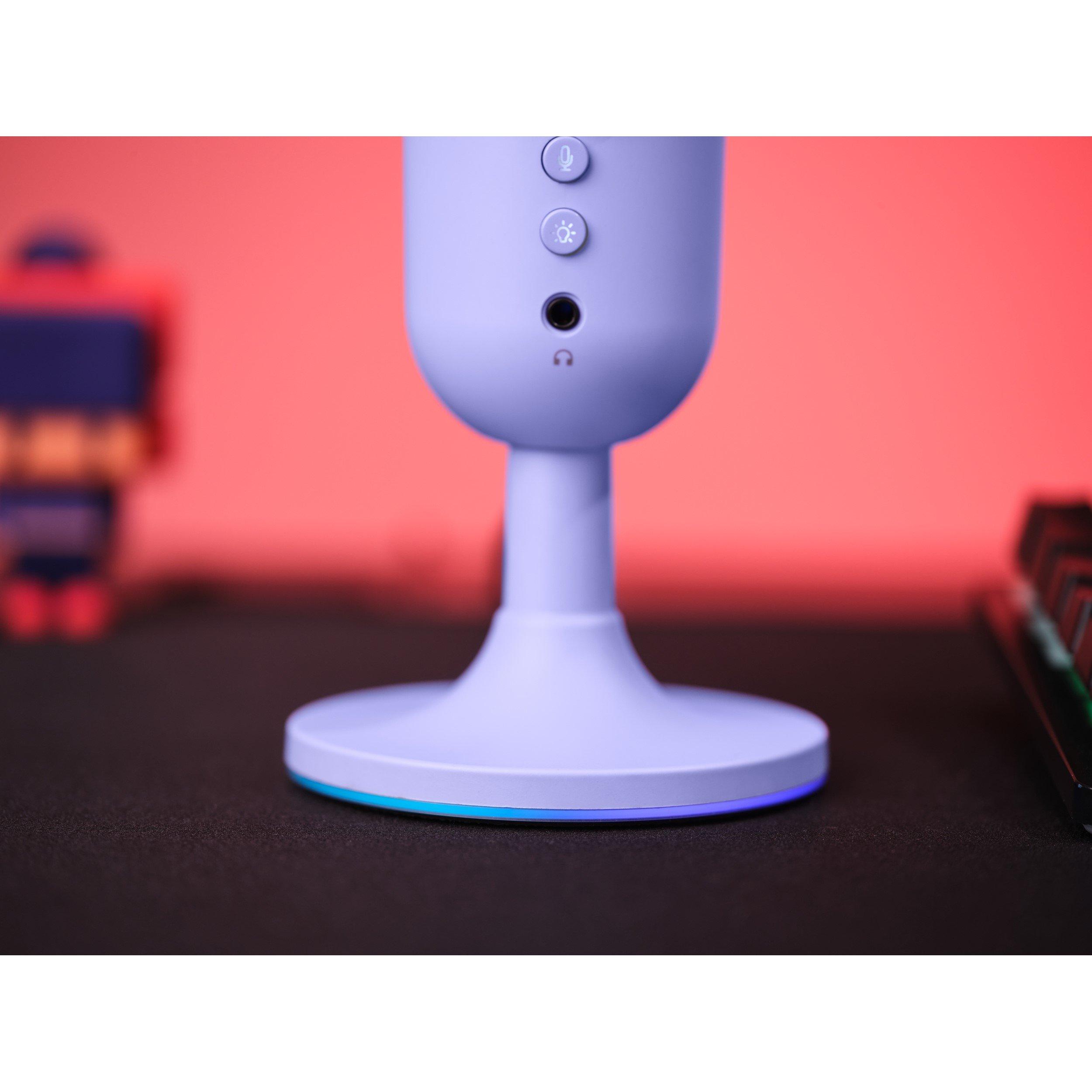 Morado - Trust - GXT 234 Yunix Microphone - Purple - 9