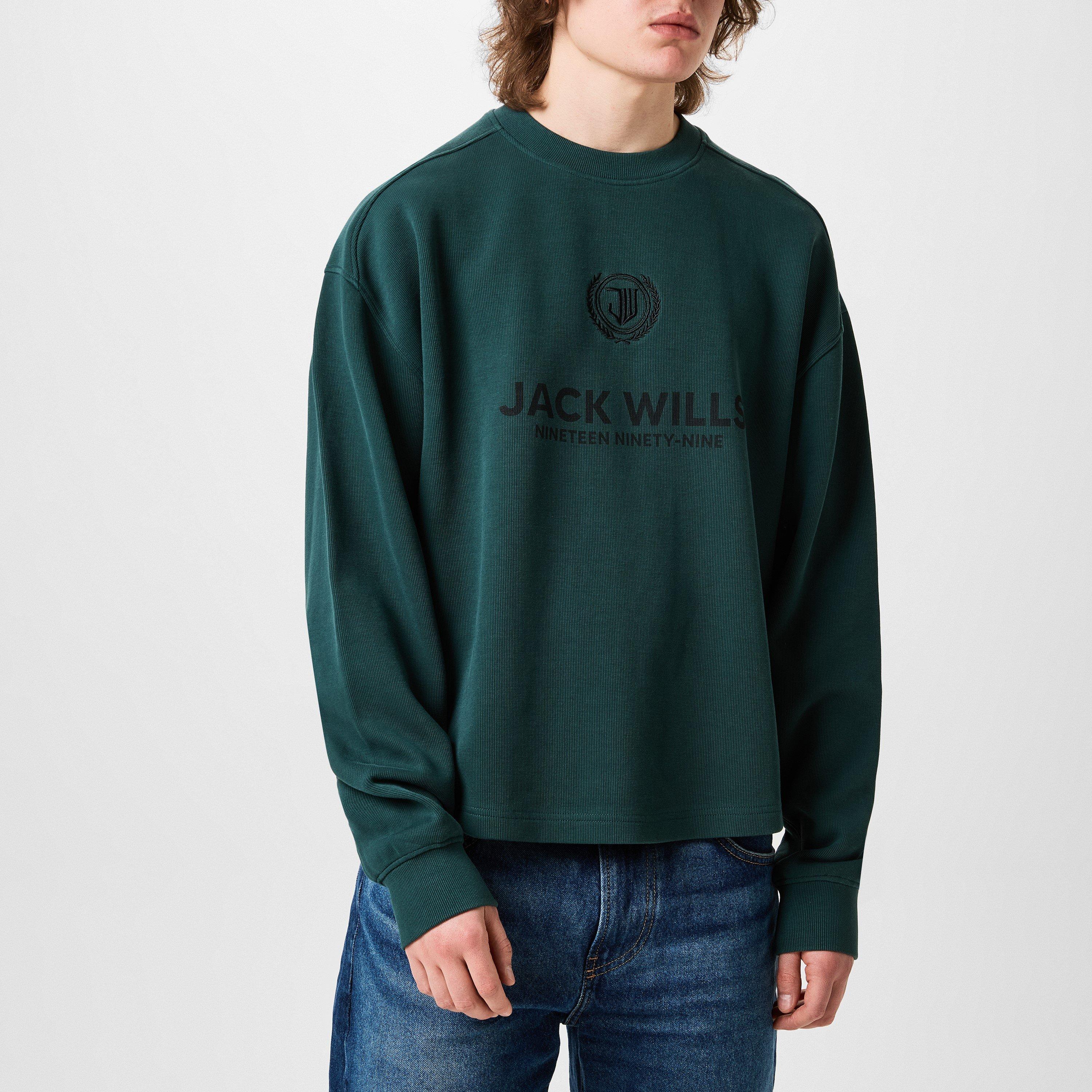 Evergreen - Jack Wills - JW Logo Crew Sweatshirt - 3