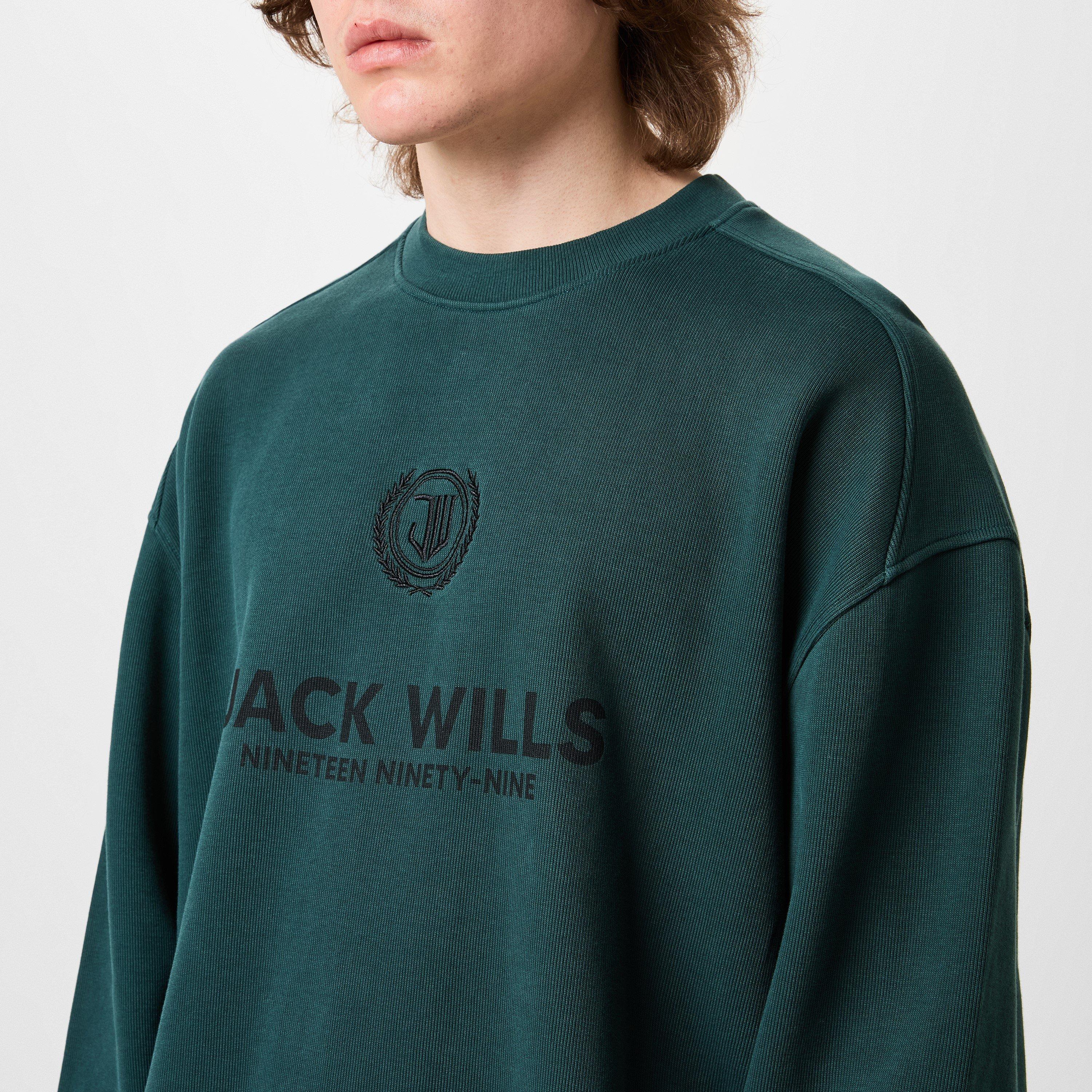 Evergreen - Jack Wills - JW Logo Crew Sweatshirt - 5