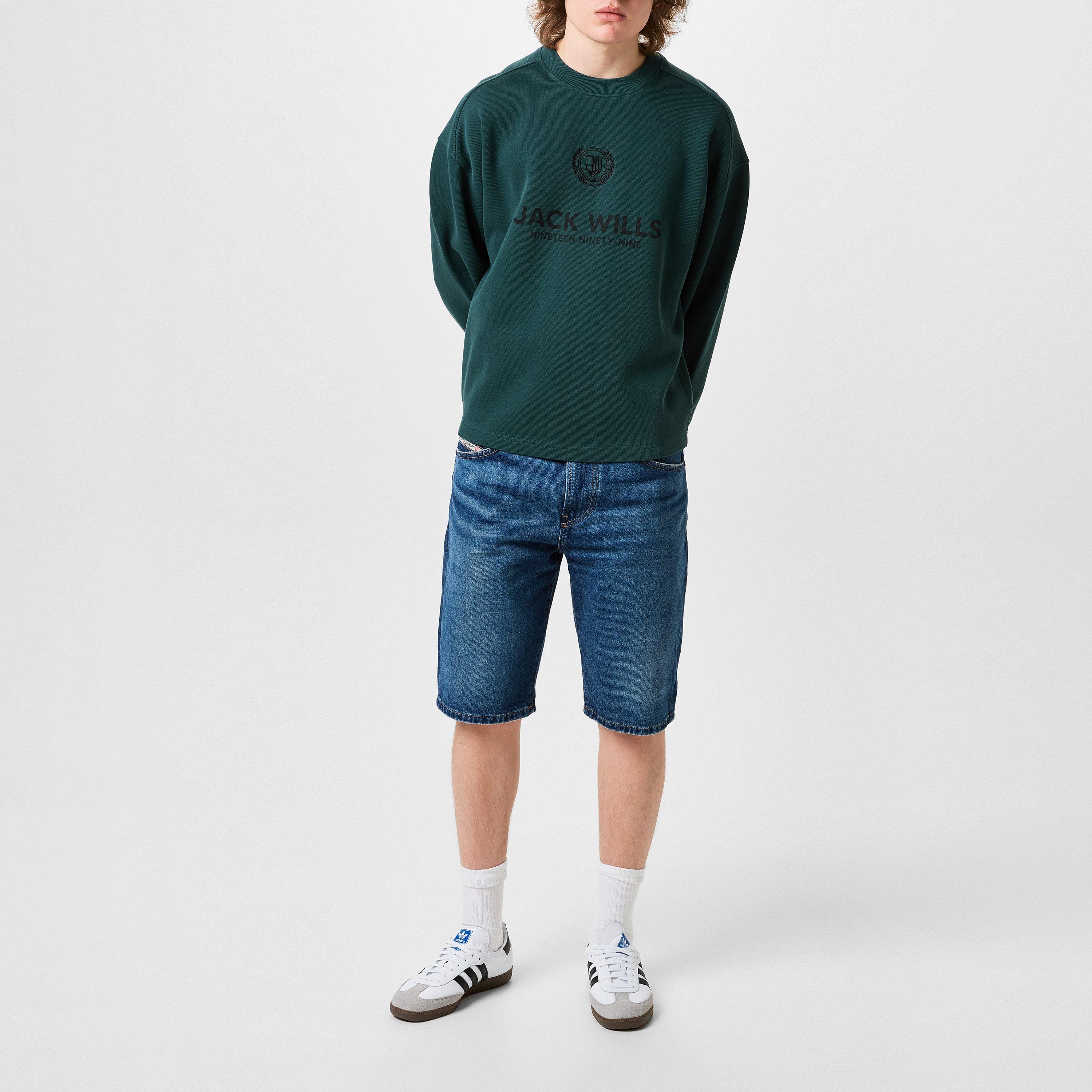 Evergreen - Jack Wills - JW Logo Crew Sweatshirt - 6