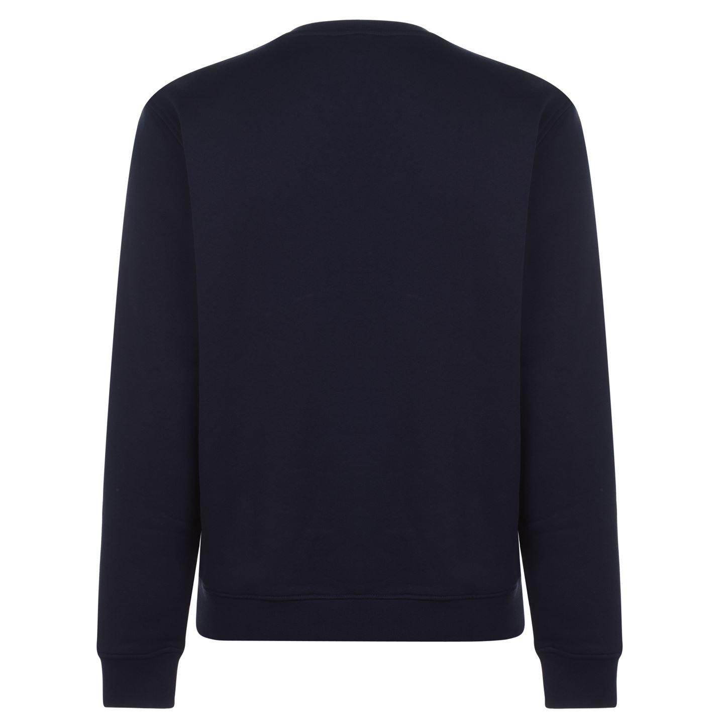 Navy 166 - Lacoste - Basic Crew-Neck Sweatshirt - 2