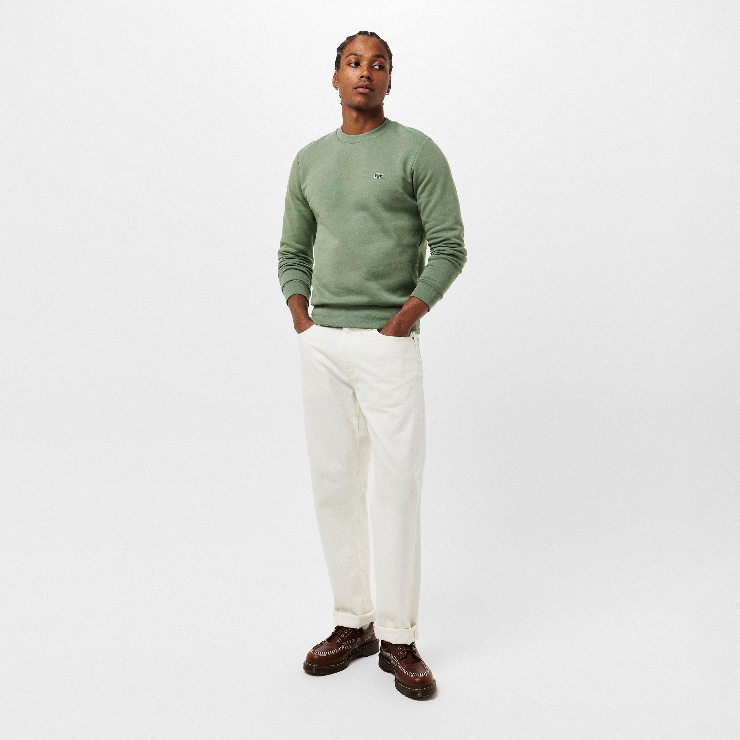 Thyme S86 - Lacoste - Men's Basic Crew-Neck Sweatshirt - 6