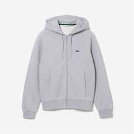 Lacoste Embroidered Croc Zip Hoodie