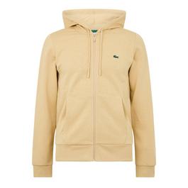 Lacoste Embroidered Croc Zip Hoodie