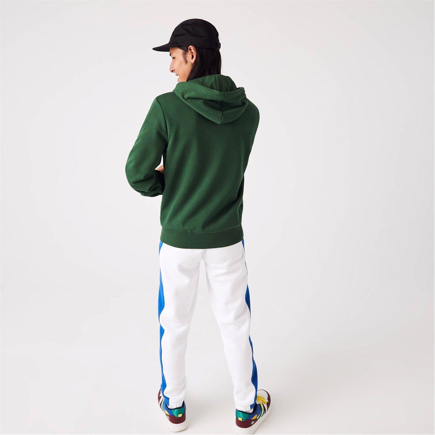 Green 132 - Lacoste - Men's Basic Full-Zip Hoodie - 4