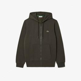 Lacoste Embroidered Croc Zip Hoodie