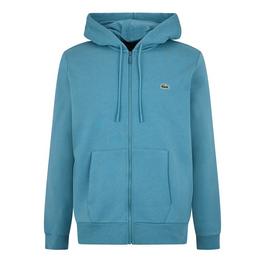 Lacoste Embroidered Croc Zip Hoodie