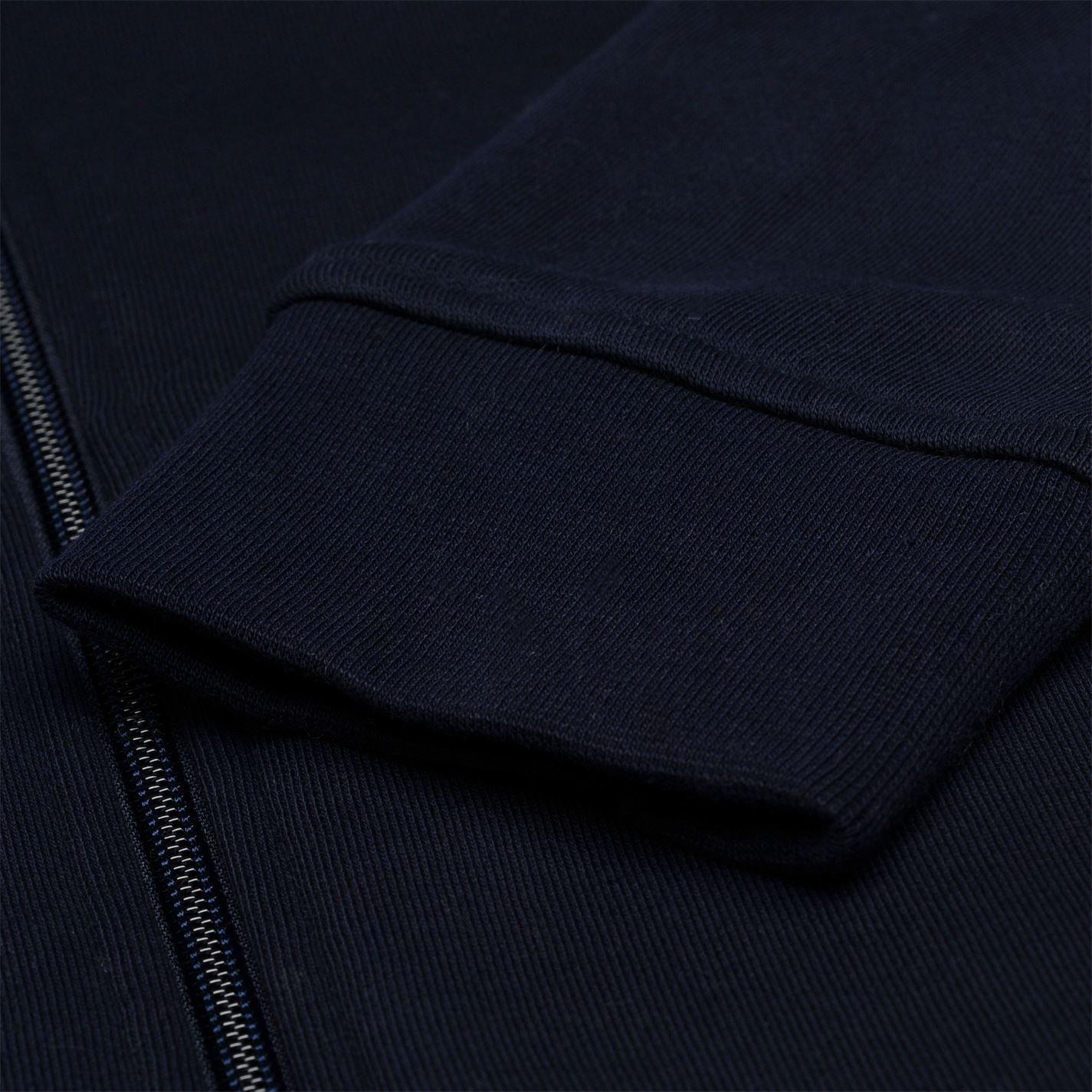Navy 166 - Lacoste - Men's Basic Full-Zip Hoodie - 8