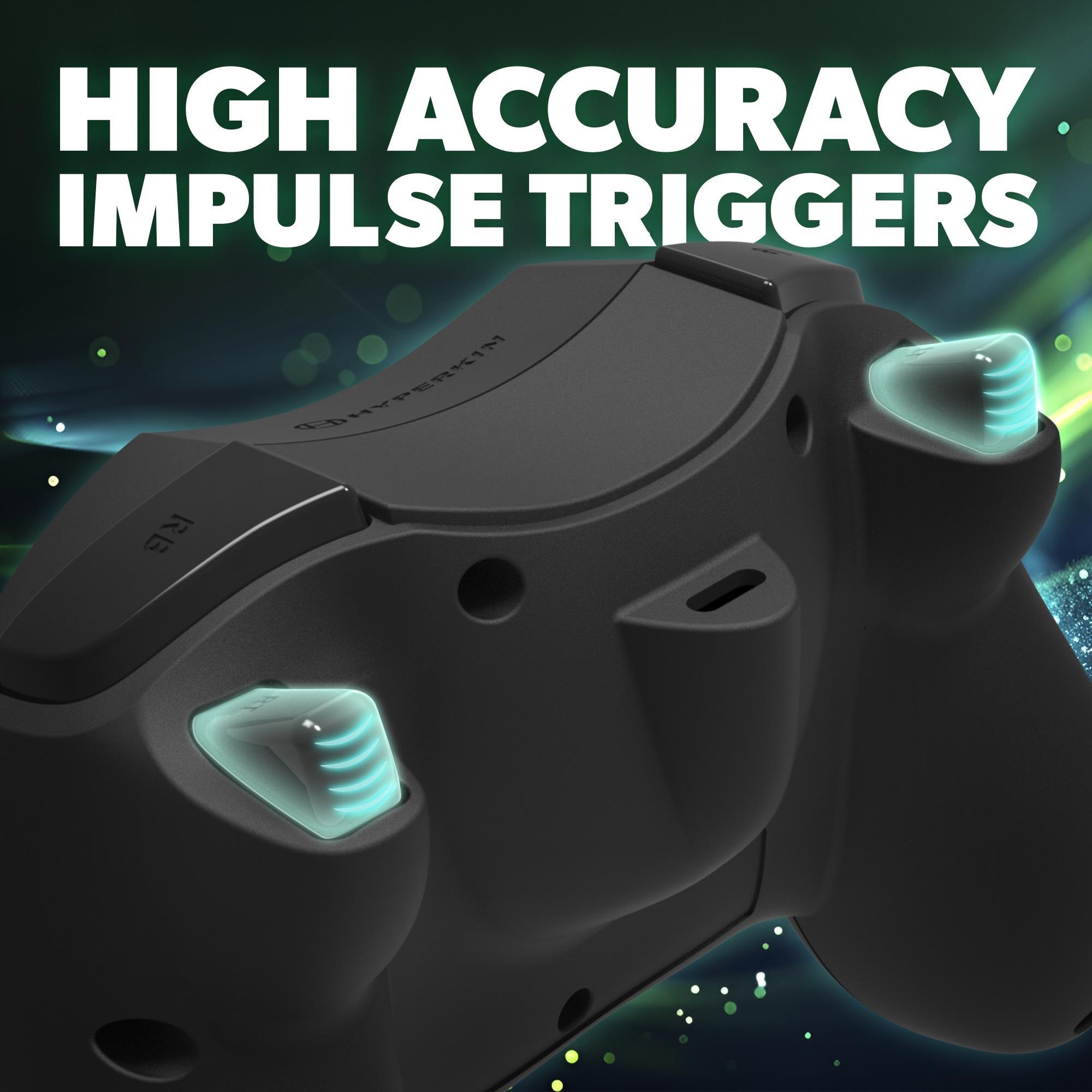 Schwarz - Hyperkin - DuchesS Xbox Controller - Black - 11