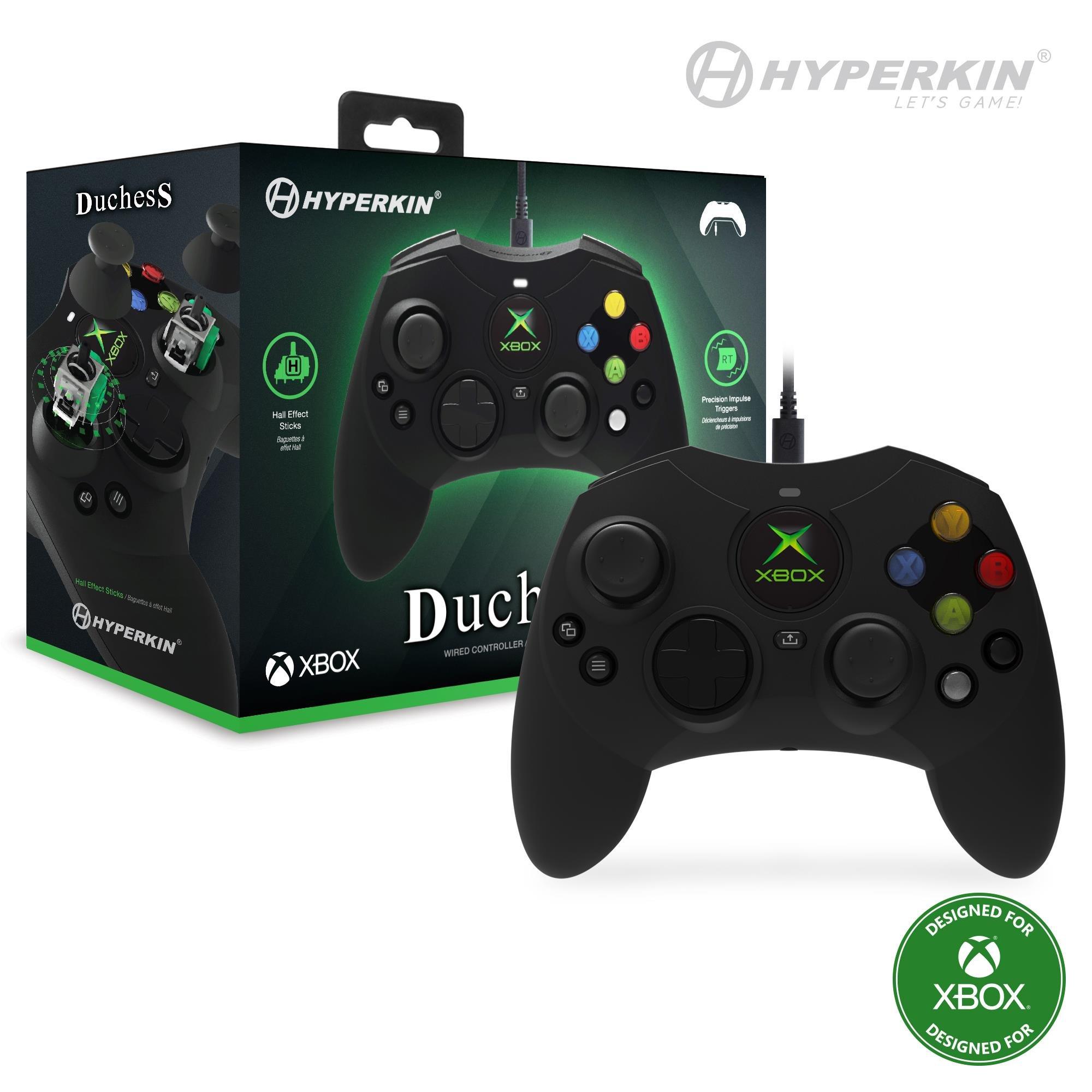 Schwarz - Hyperkin - DuchesS Xbox Controller - Black - 5