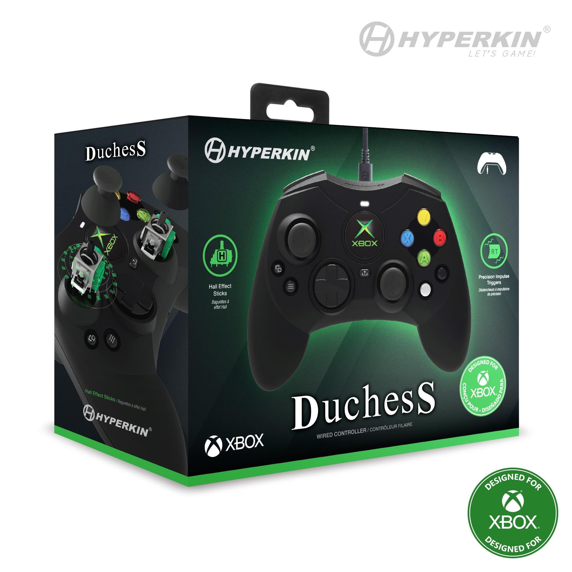 Schwarz - Hyperkin - DuchesS Xbox Controller - Black - 6