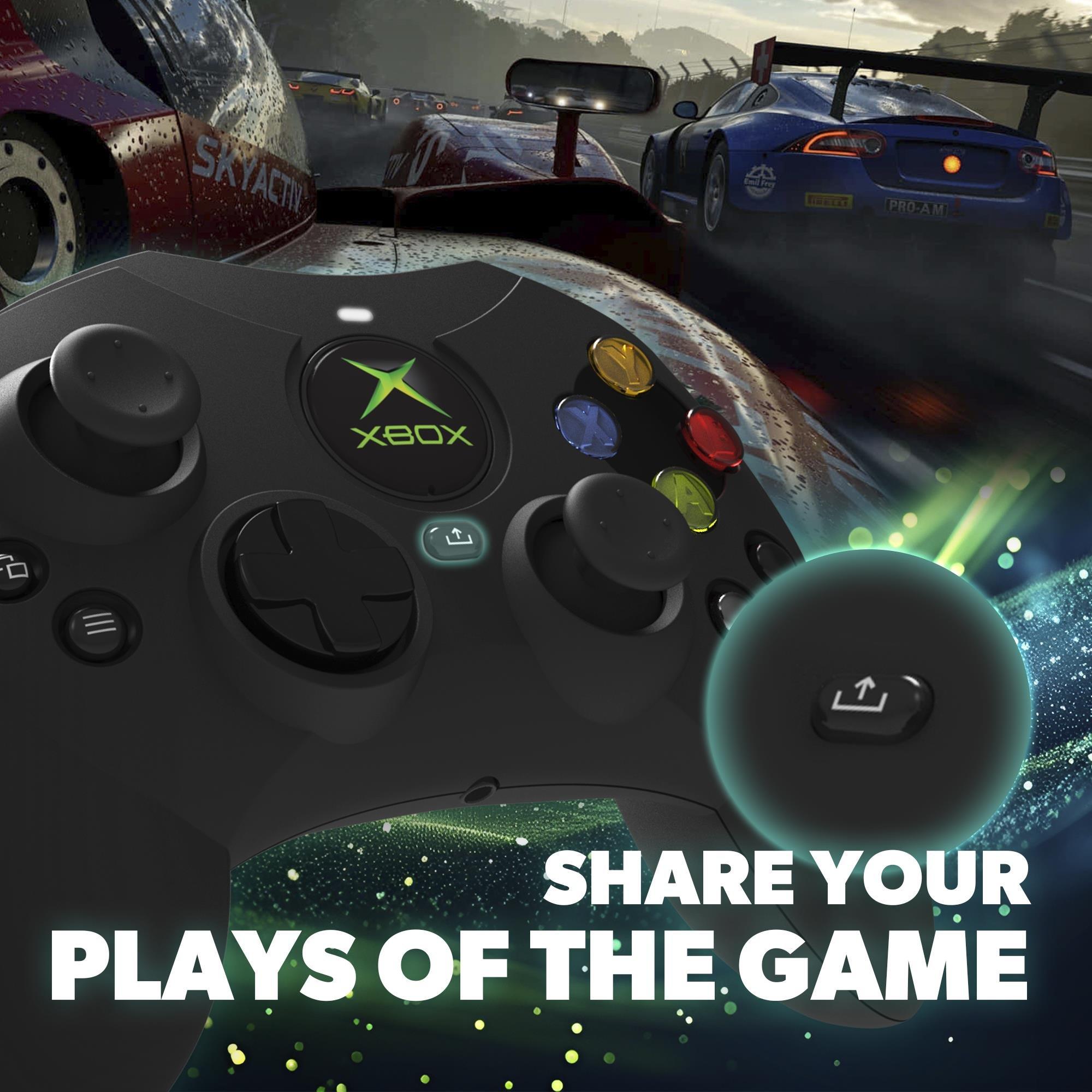 Schwarz - Hyperkin - DuchesS Xbox Controller - Black - 10