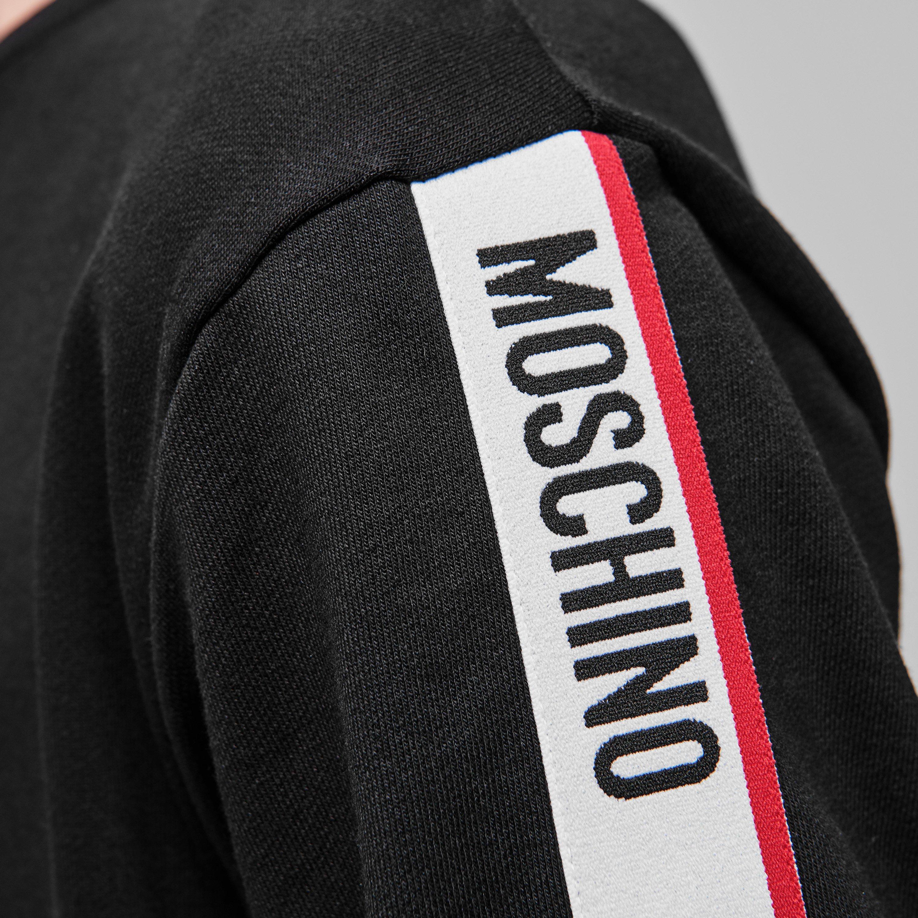 Black - Moschino - Tape Sweatshirt - 5