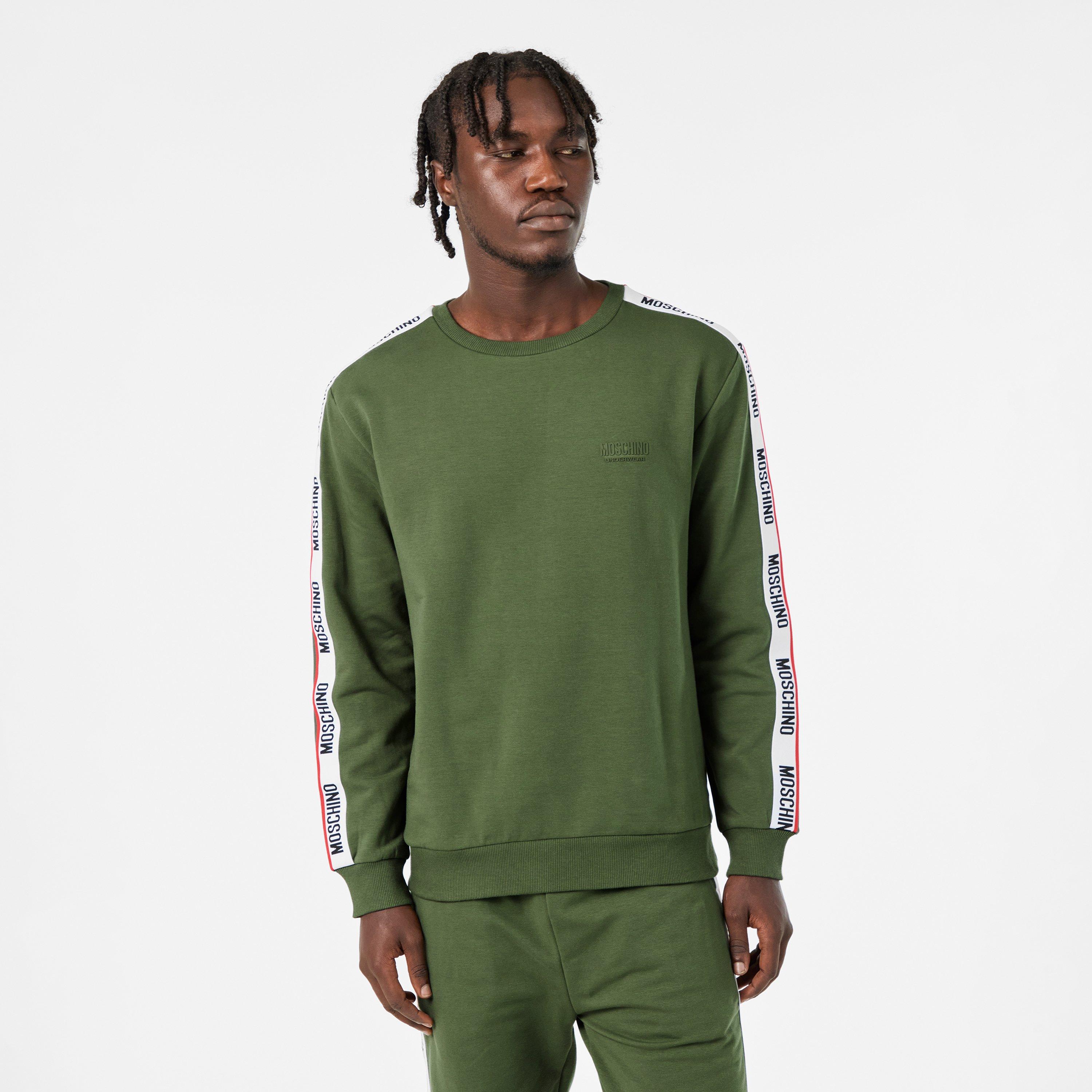 Green - Moschino - Tape Sweatshirt - 3