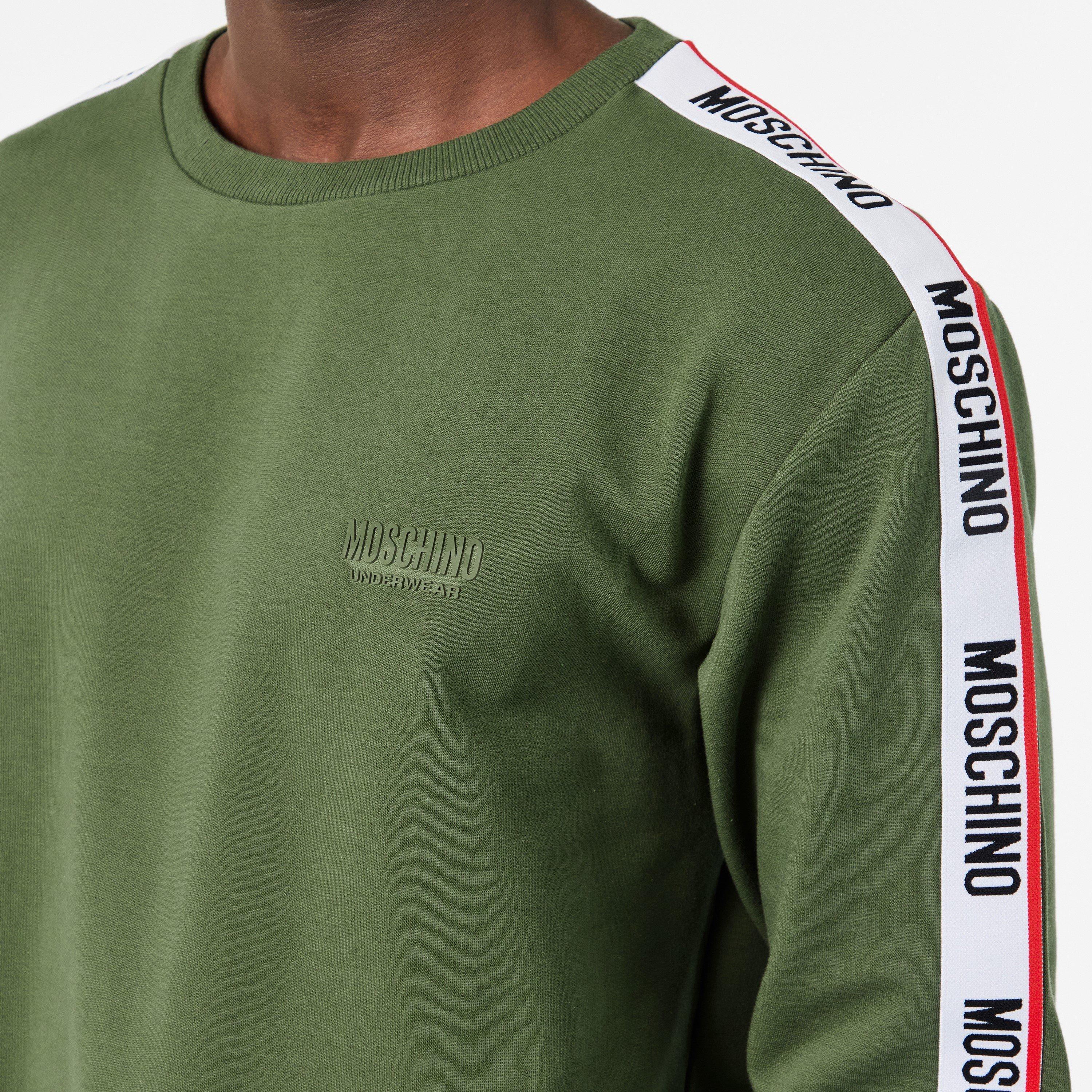 Green - Moschino - Tape Sweatshirt - 5
