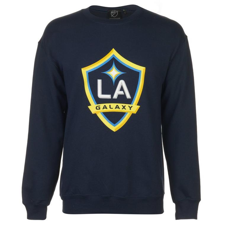 LA Galaxy - MLS - Logo Crew Sweater Mens - 1