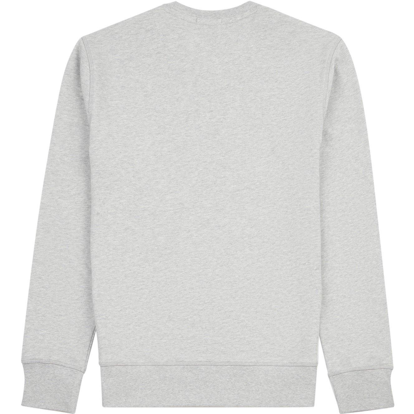 Mid Grey Marl - Jack Wills - Men's JW Belvue Logo Crew Sweatshirt - 3