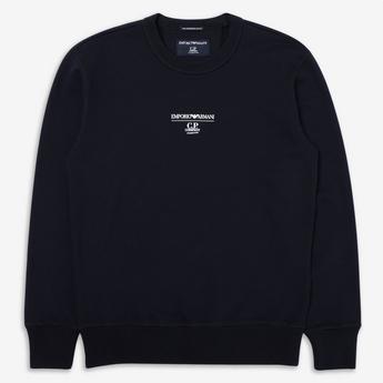 CP Company CP Company x Emporio Armani Diagonal Fleece Sweatshirt